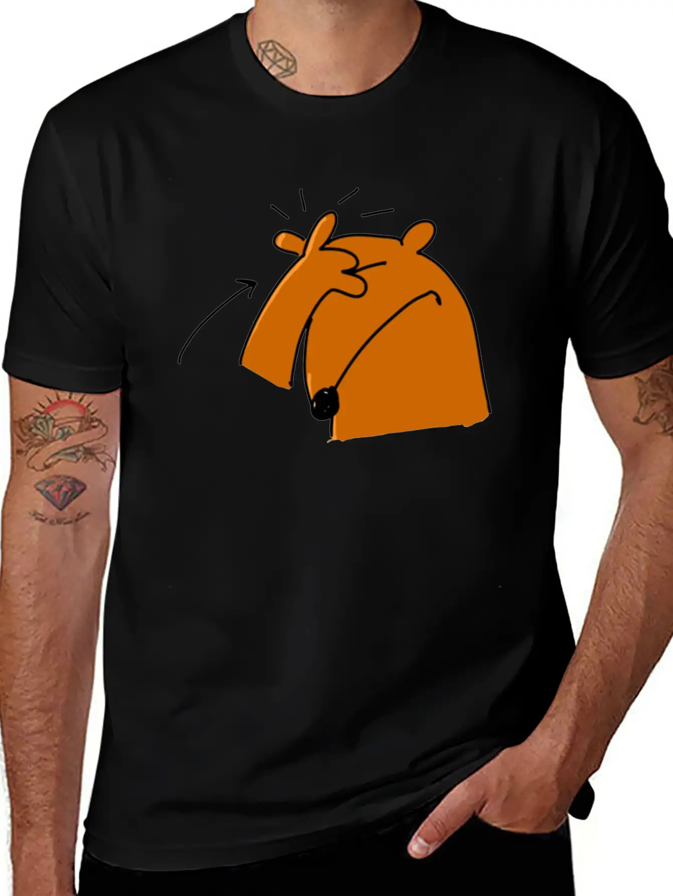 Climate Change Planet Logo Modern Fit Casual T-Shirt – Clean And Versatile Design