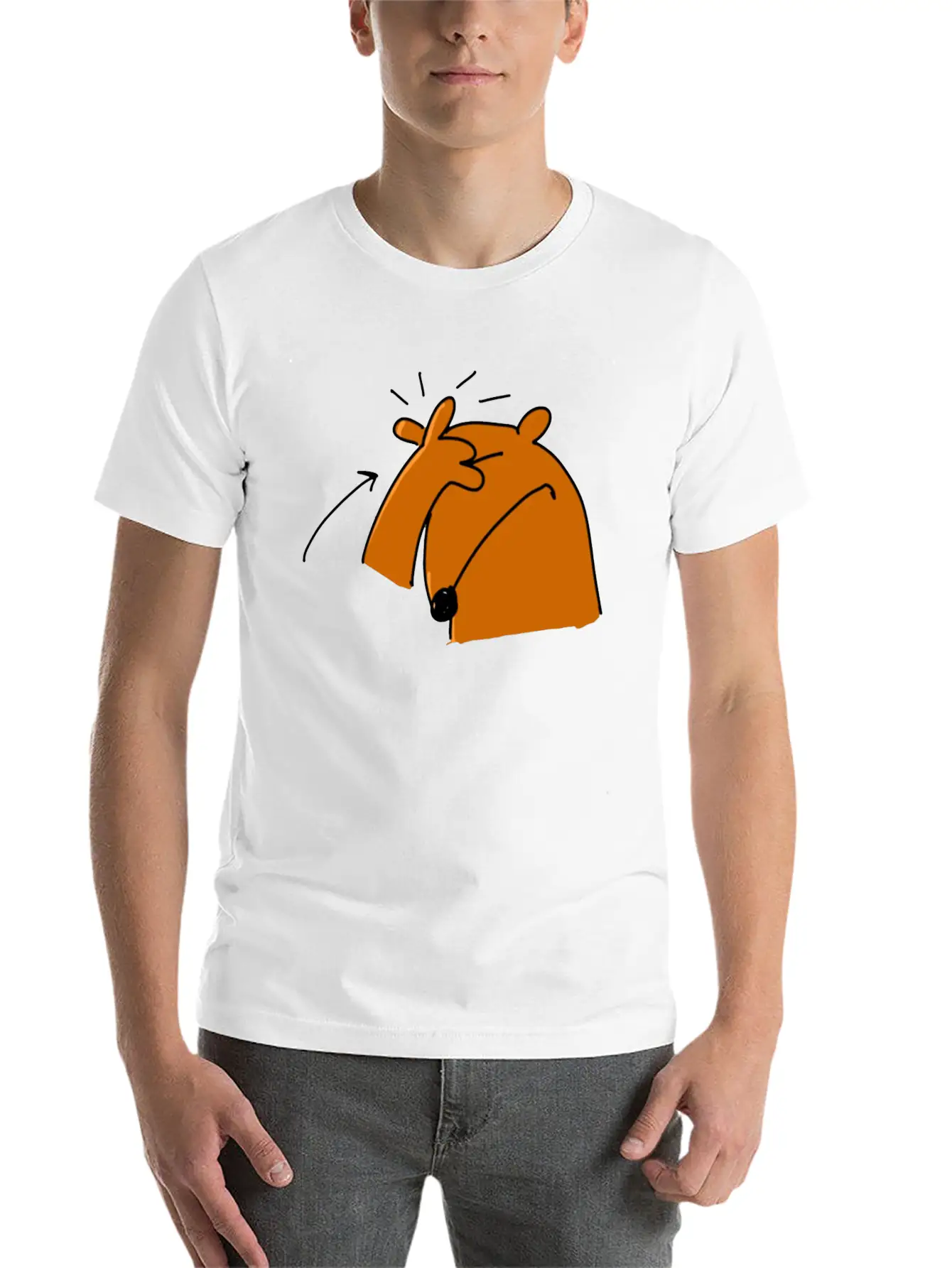 Climate Change Planet Logo Modern Fit Casual T-Shirt – Clean And Versatile Design