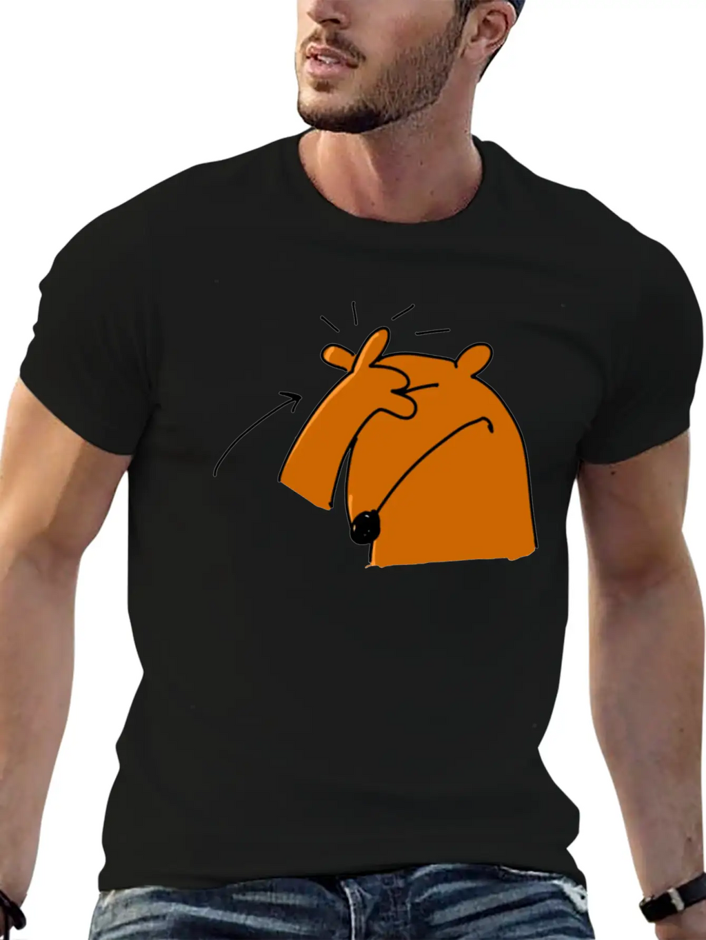 Climate Change Planet Logo Modern Fit Casual T-Shirt – Clean And Versatile Design