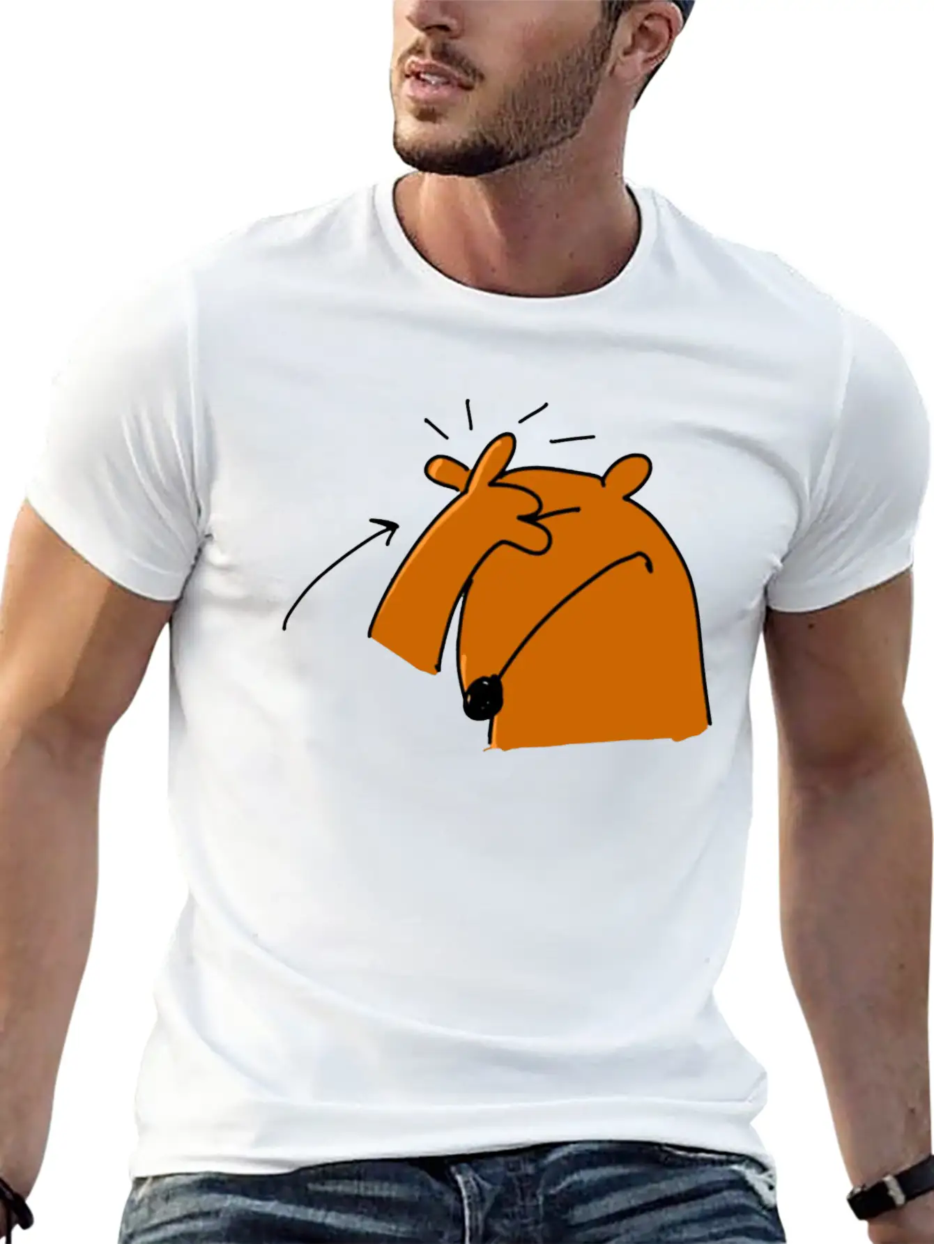 Climate Change Planet Logo Modern Fit Casual T-Shirt – Clean And Versatile Design