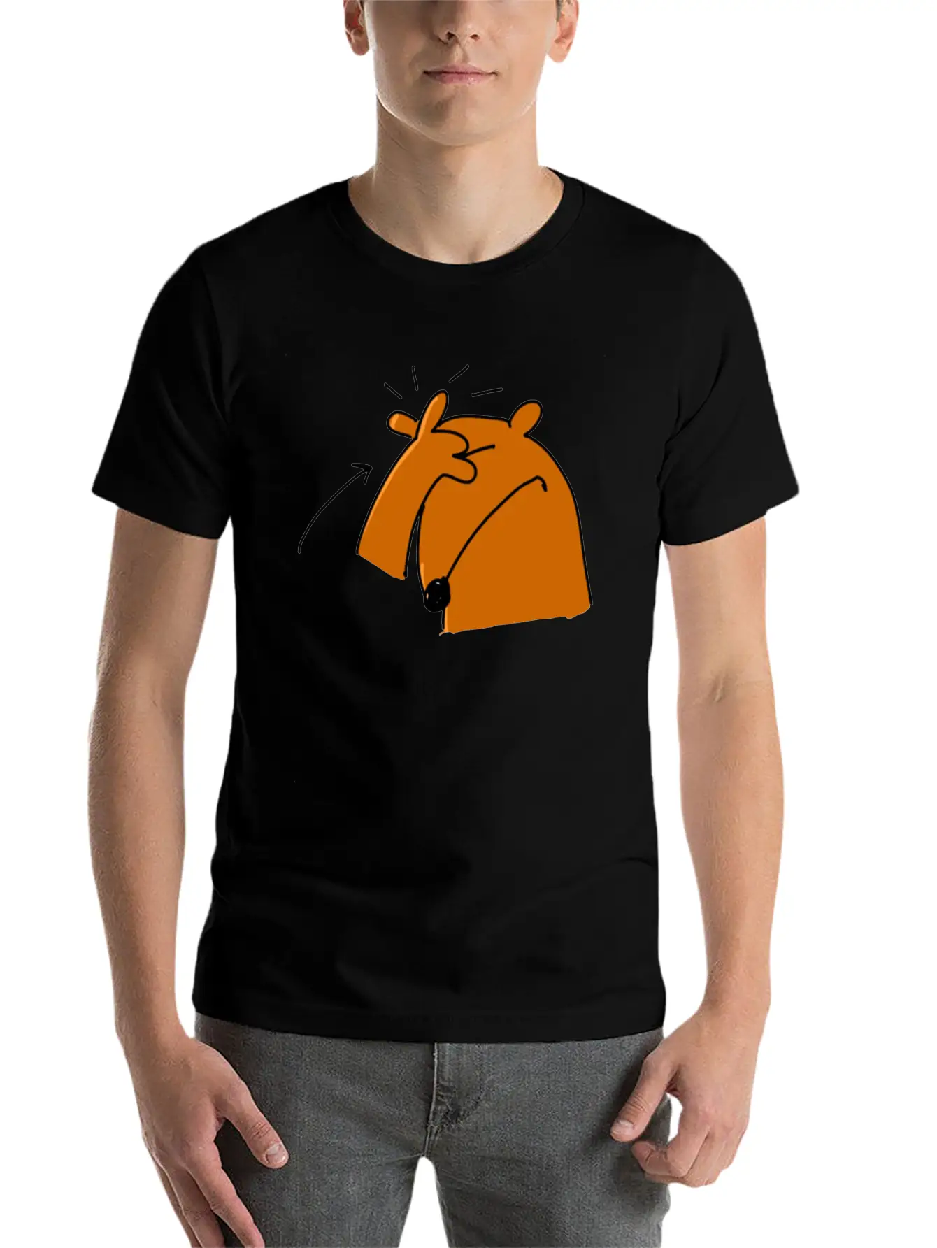 Climate Change Planet Logo Modern Fit Casual T-Shirt – Clean And Versatile Design