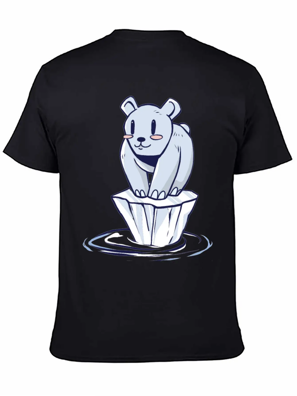 Climate Change - Save The Climate - Polar Bear Essential Cotton Tee For Daily Outfits – Unisex Style