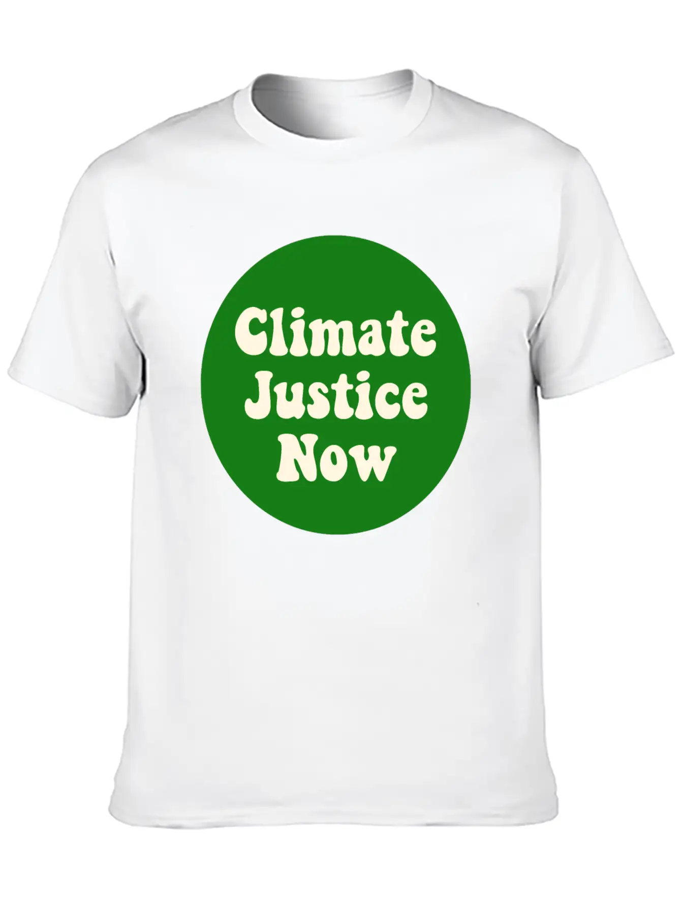 Climate Justice Now Relaxed Everyday Tee – Lightweight And Durable Cotton