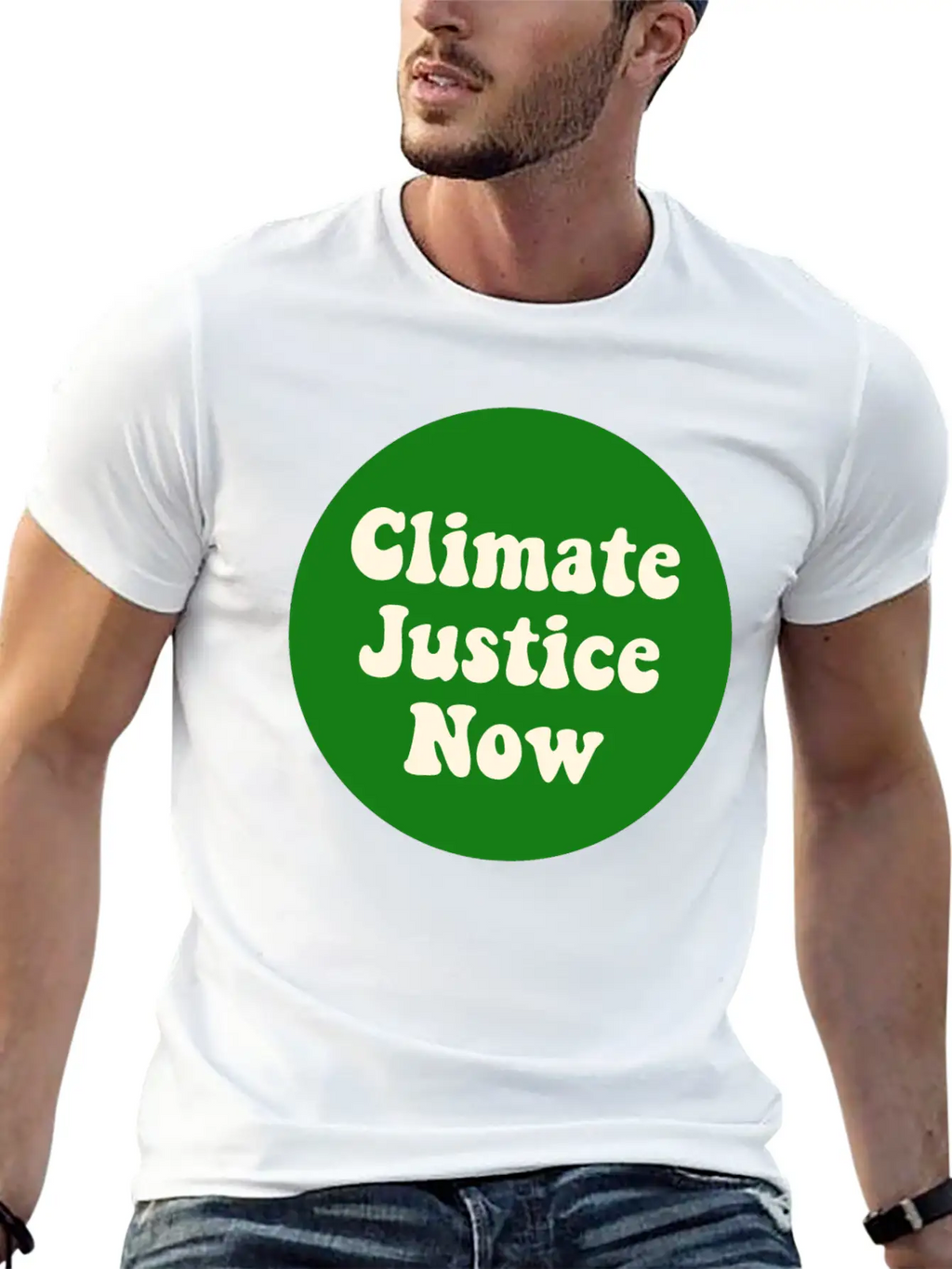 Climate Justice Now Relaxed Everyday Tee – Lightweight And Durable Cotton