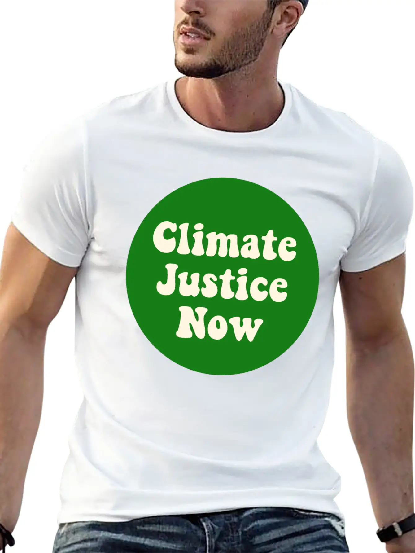 Climate Justice Now Relaxed Everyday Tee – Lightweight And Durable Cotton