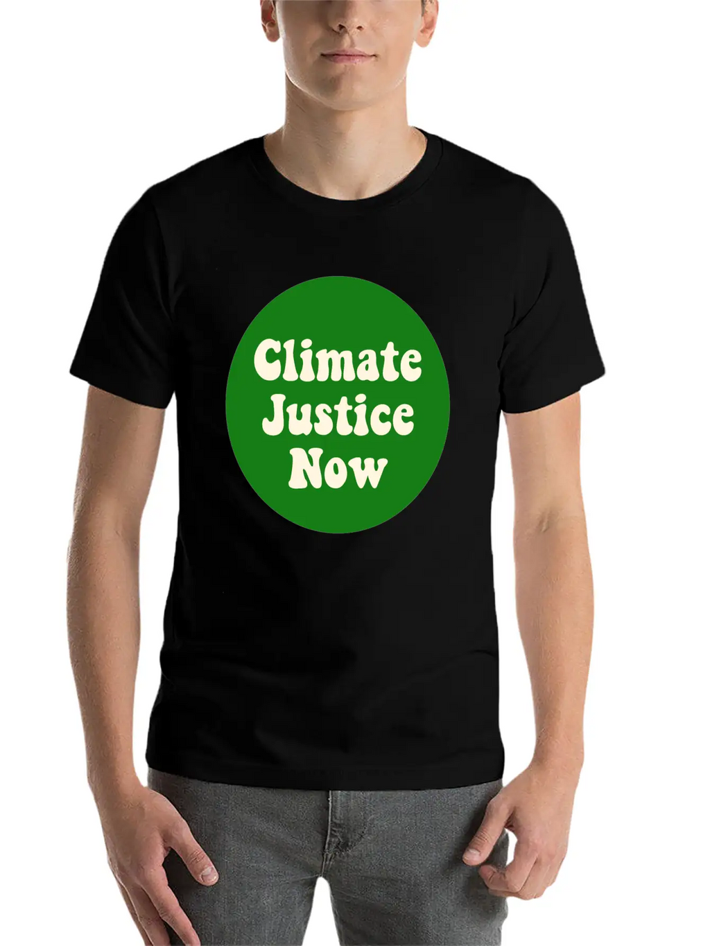 Climate Justice Now Relaxed Everyday Tee – Lightweight And Durable Cotton