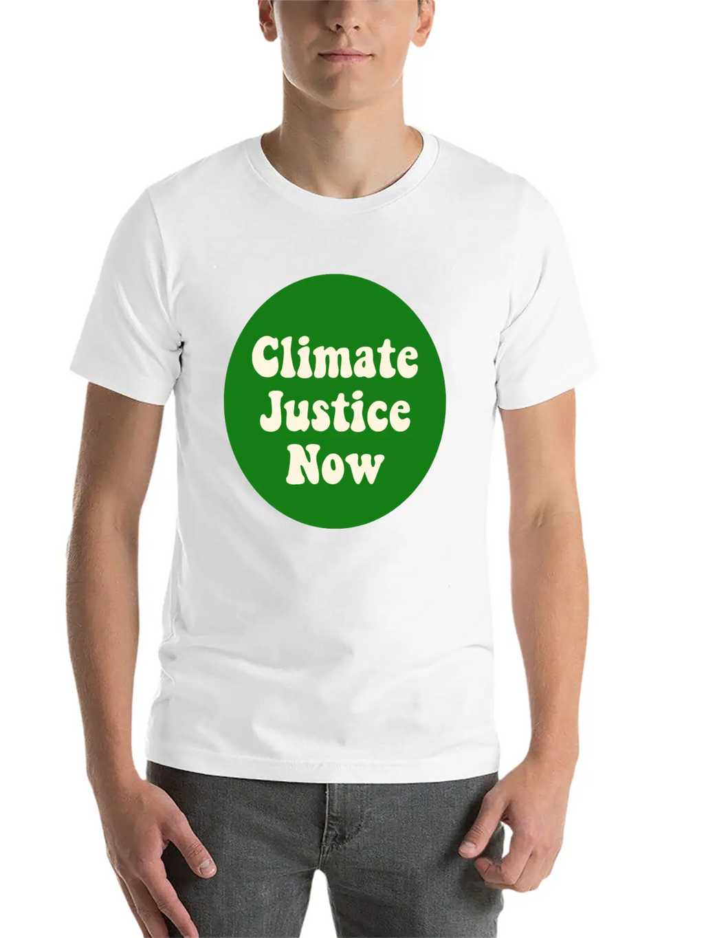 Climate Justice Now Relaxed Everyday Tee – Lightweight And Durable Cotton