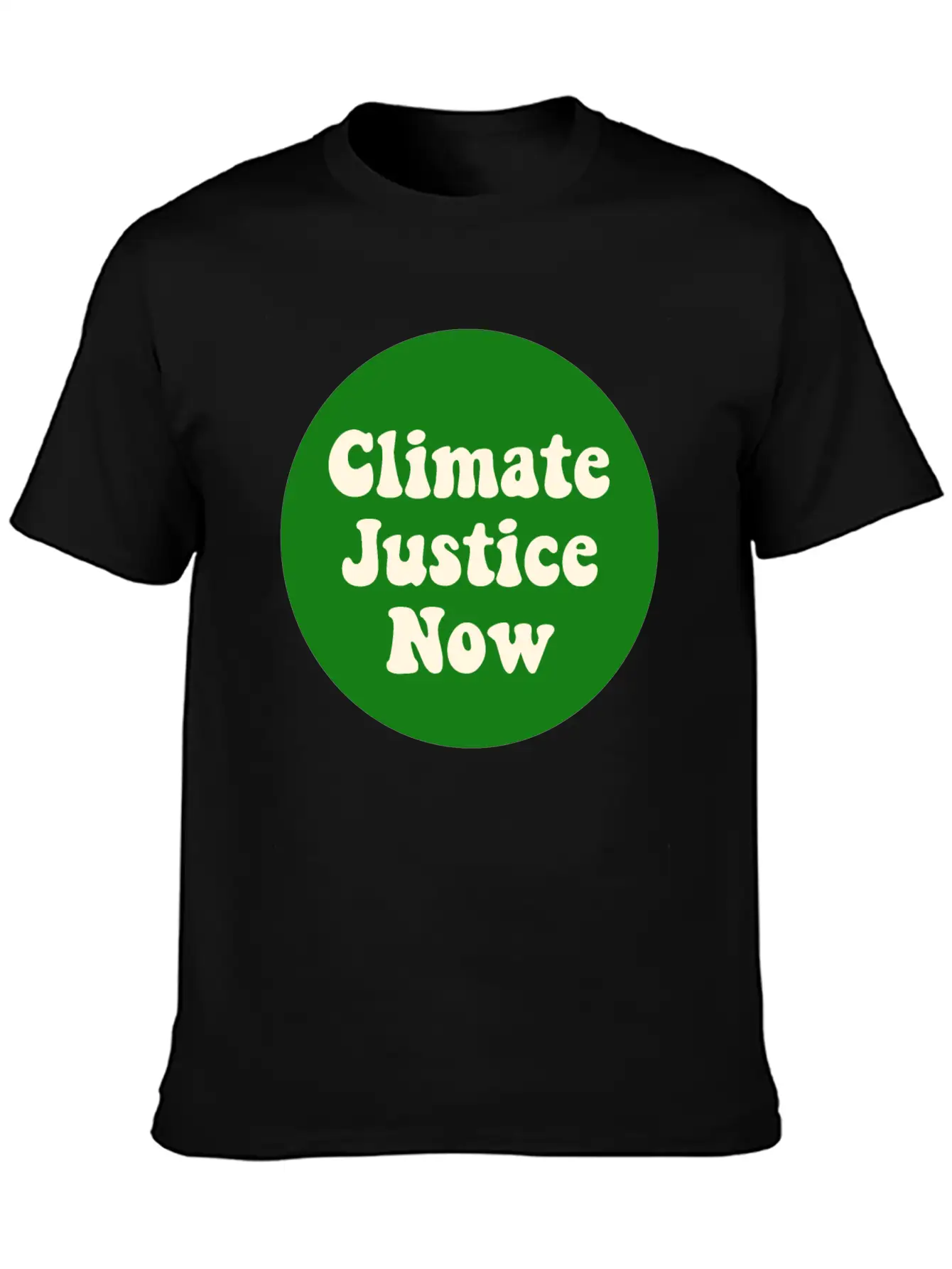 Climate Justice Now Relaxed Everyday Tee – Lightweight And Durable Cotton