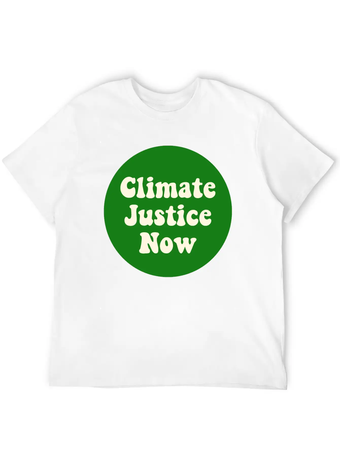 Climate Justice Now Relaxed Everyday Tee – Lightweight And Durable Cotton