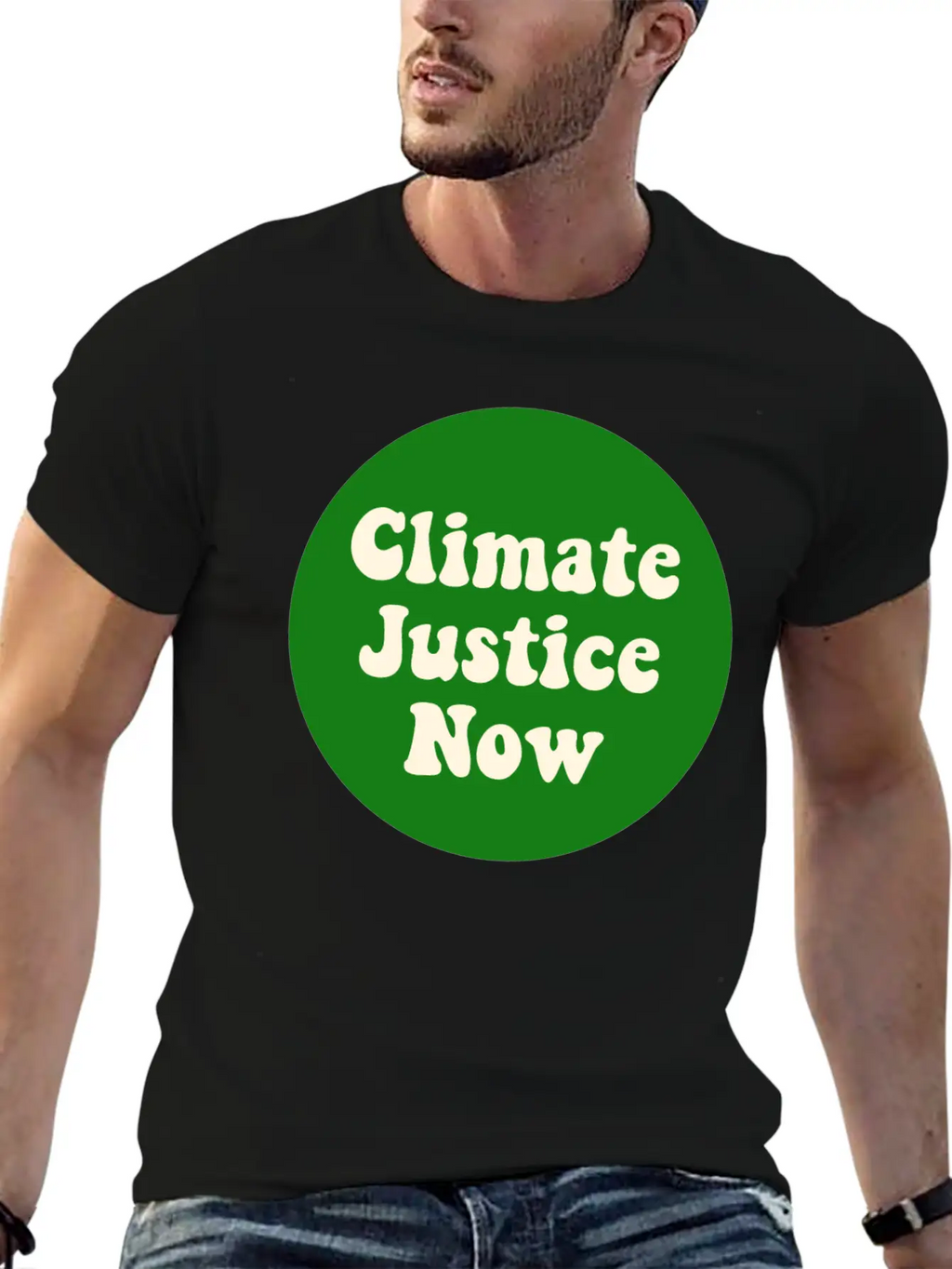 Climate Justice Now Relaxed Everyday Tee – Lightweight And Durable Cotton