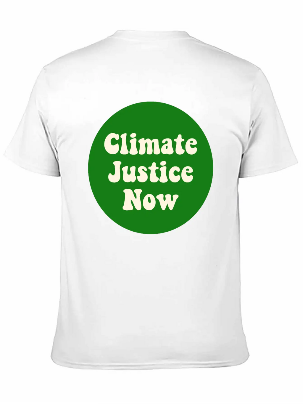 Climate Justice Now Relaxed Everyday Tee – Lightweight And Durable Cotton
