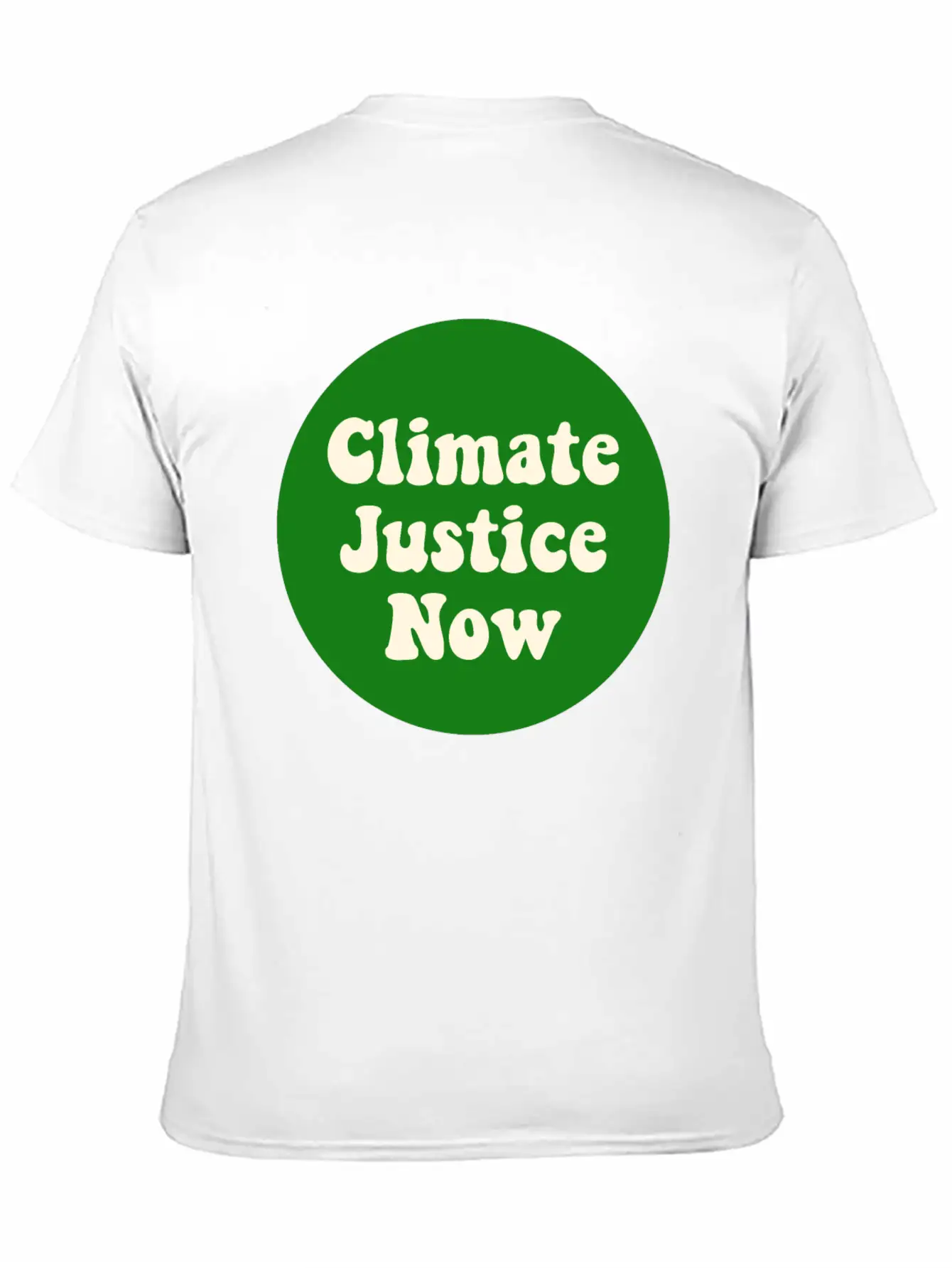 Climate Justice Now Relaxed Everyday Tee – Lightweight And Durable Cotton