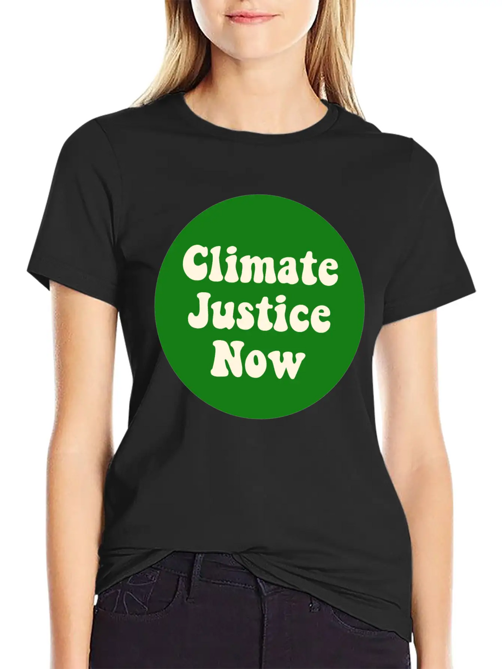 Climate Justice Now Relaxed Everyday Tee – Lightweight And Durable Cotton
