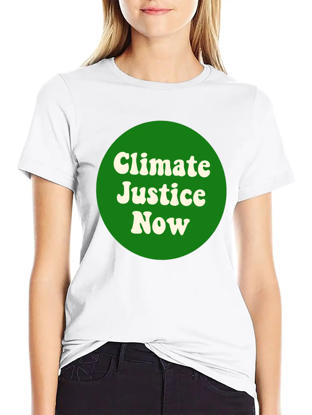 Climate Justice Now Relaxed Everyday Tee – Lightweight And Durable Cotton