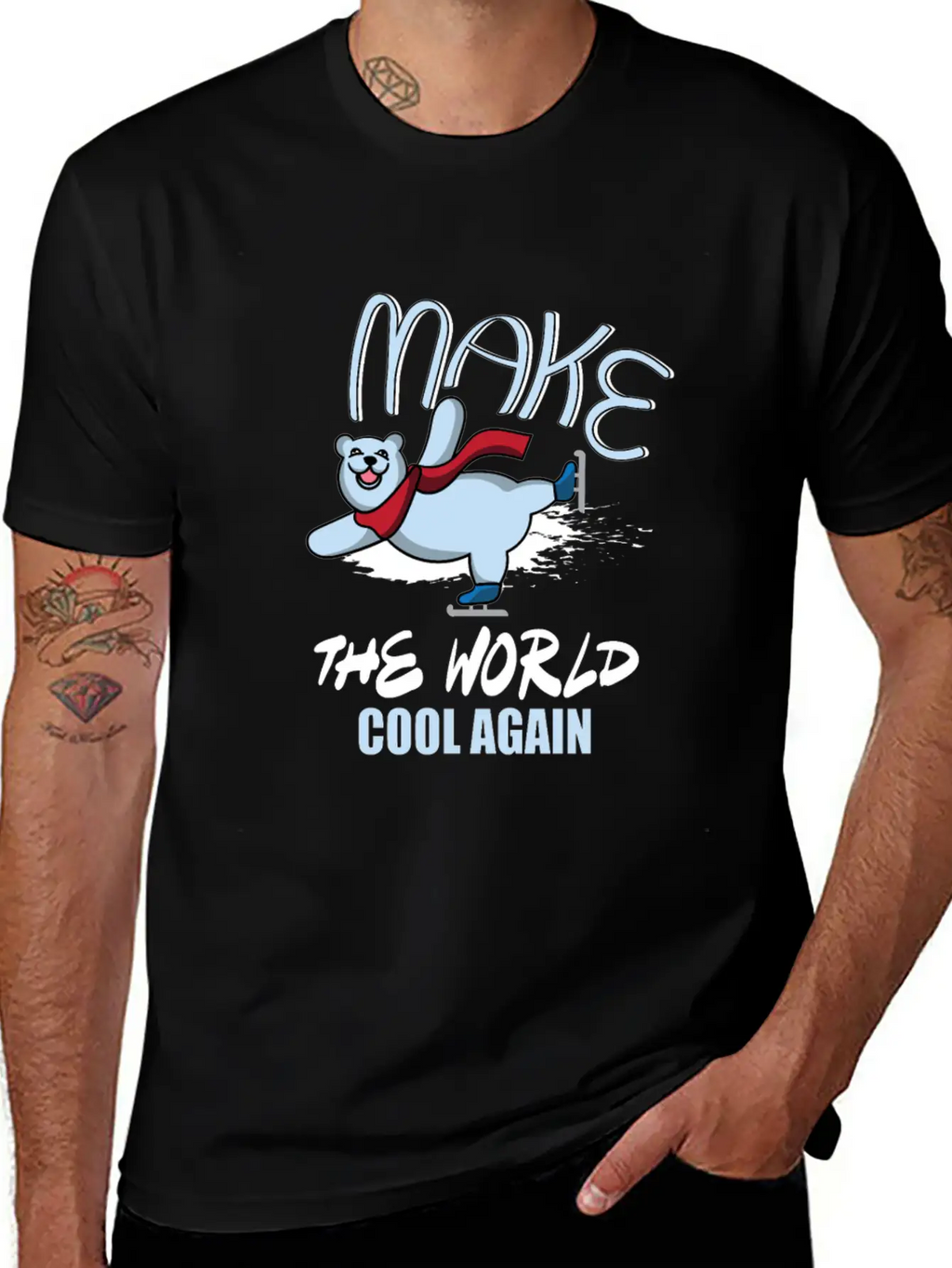 Climate World Climate Protection Climate Modern Fit Casual T-Shirt – Clean And Versatile Design