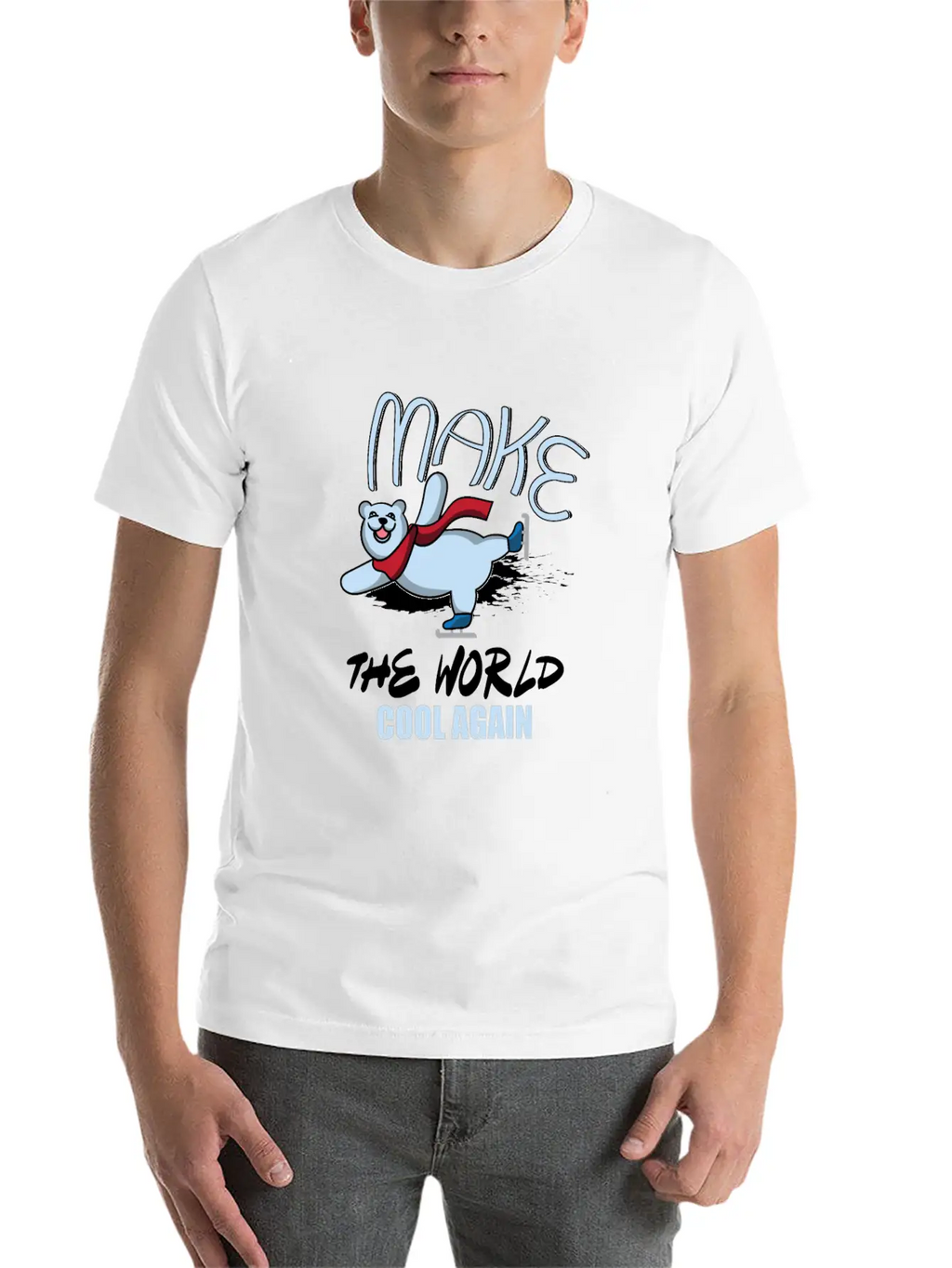 Climate World Climate Protection Climate Modern Fit Casual T-Shirt – Clean And Versatile Design