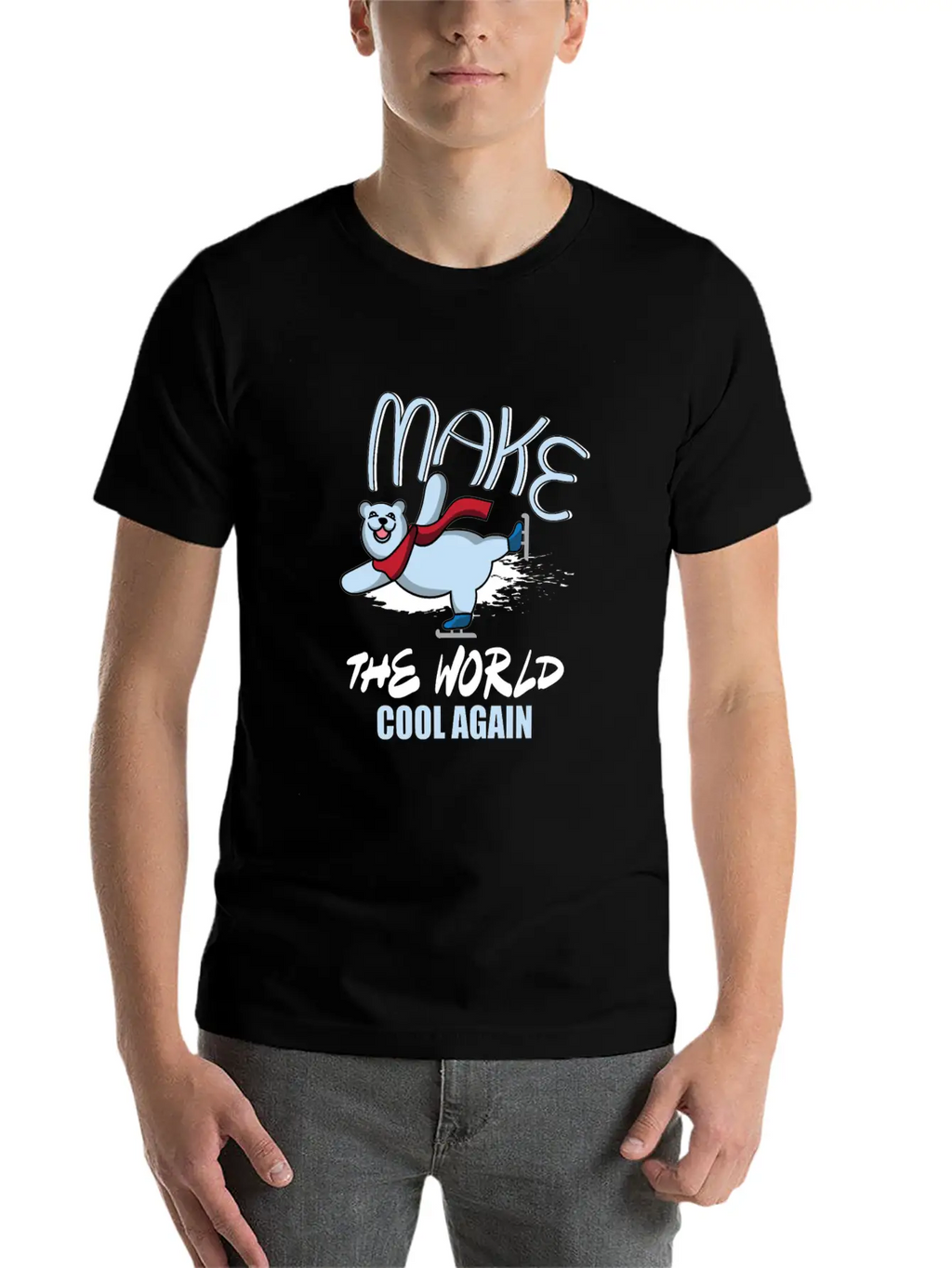 Climate World Climate Protection Climate Modern Fit Casual T-Shirt – Clean And Versatile Design