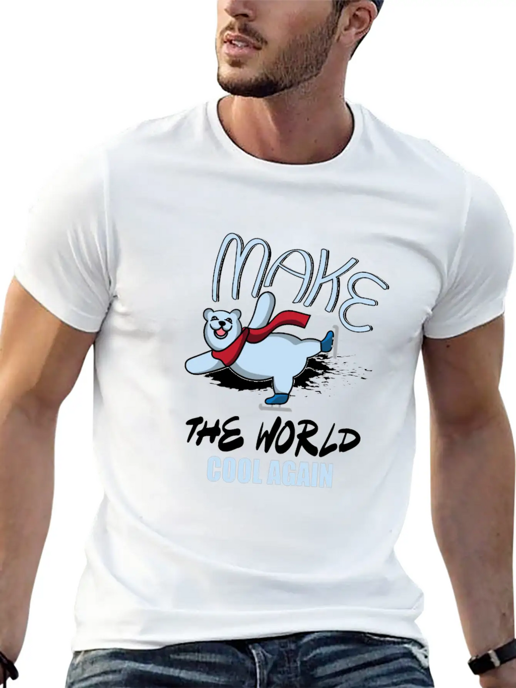 Climate World Climate Protection Climate Modern Fit Casual T-Shirt – Clean And Versatile Design