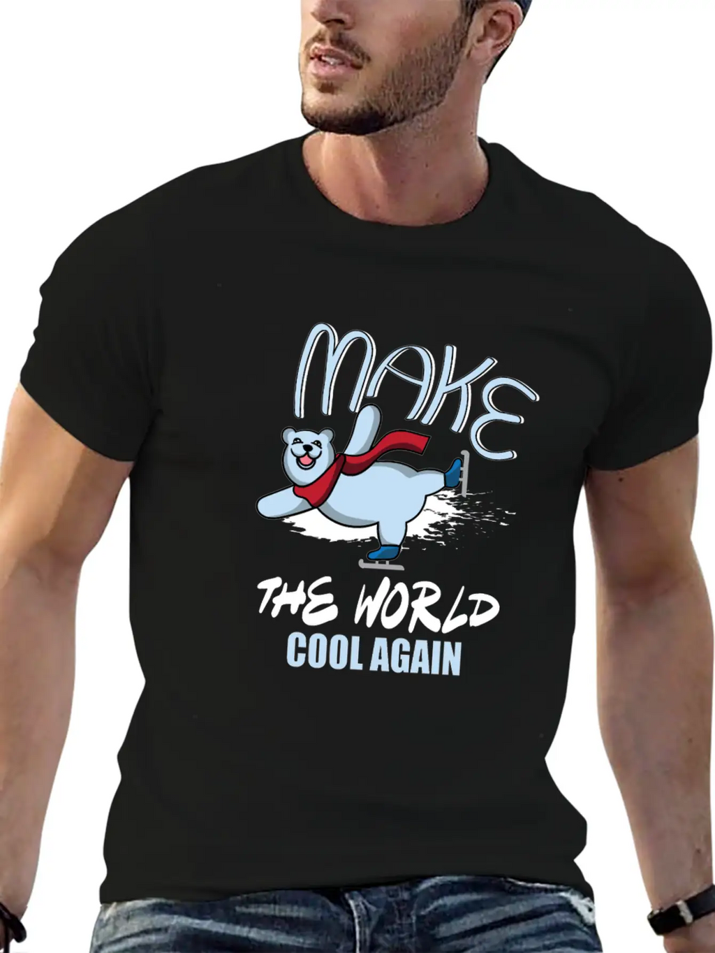 Climate World Climate Protection Climate Modern Fit Casual T-Shirt – Clean And Versatile Design