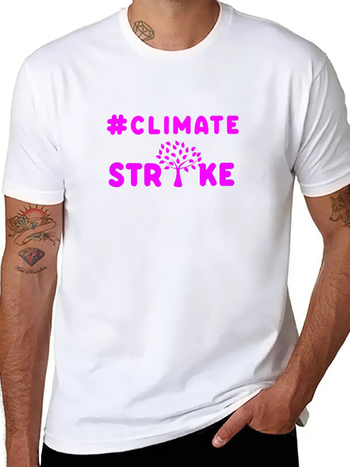 ClimateStrike Climate Change Environment Gift Breathable Graphic T-Shirt – Perfect For Casual Days