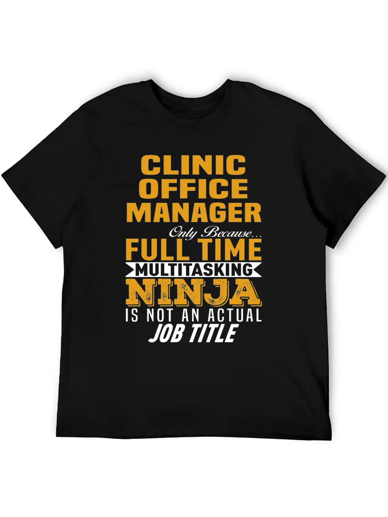 Clinic Office Manager Breathable Soft Cotton T-Shirt – Timeless Casual Look