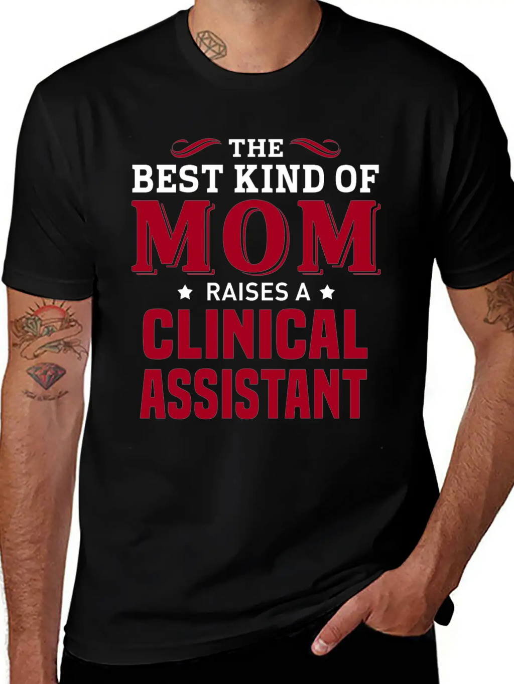 Clinical Assistant Breathable Soft Cotton T-Shirt – Timeless Casual Look
