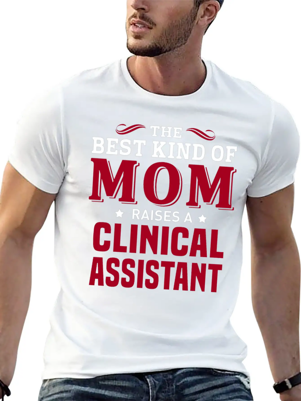 Clinical Assistant Breathable Soft Cotton T-Shirt – Timeless Casual Look