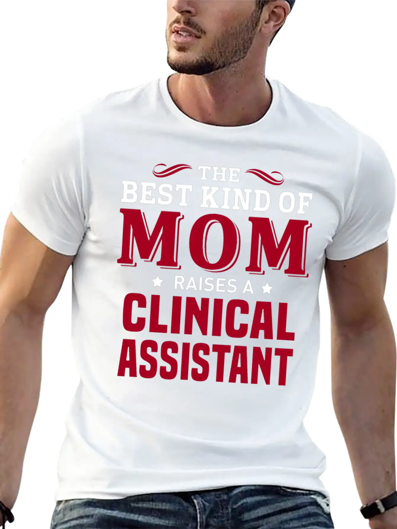 Clinical Assistant Breathable Soft Cotton T-Shirt – Timeless Casual Look