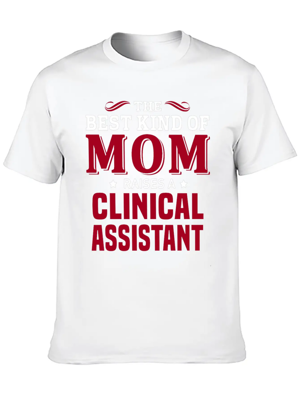 Clinical Assistant Breathable Soft Cotton T-Shirt – Timeless Casual Look