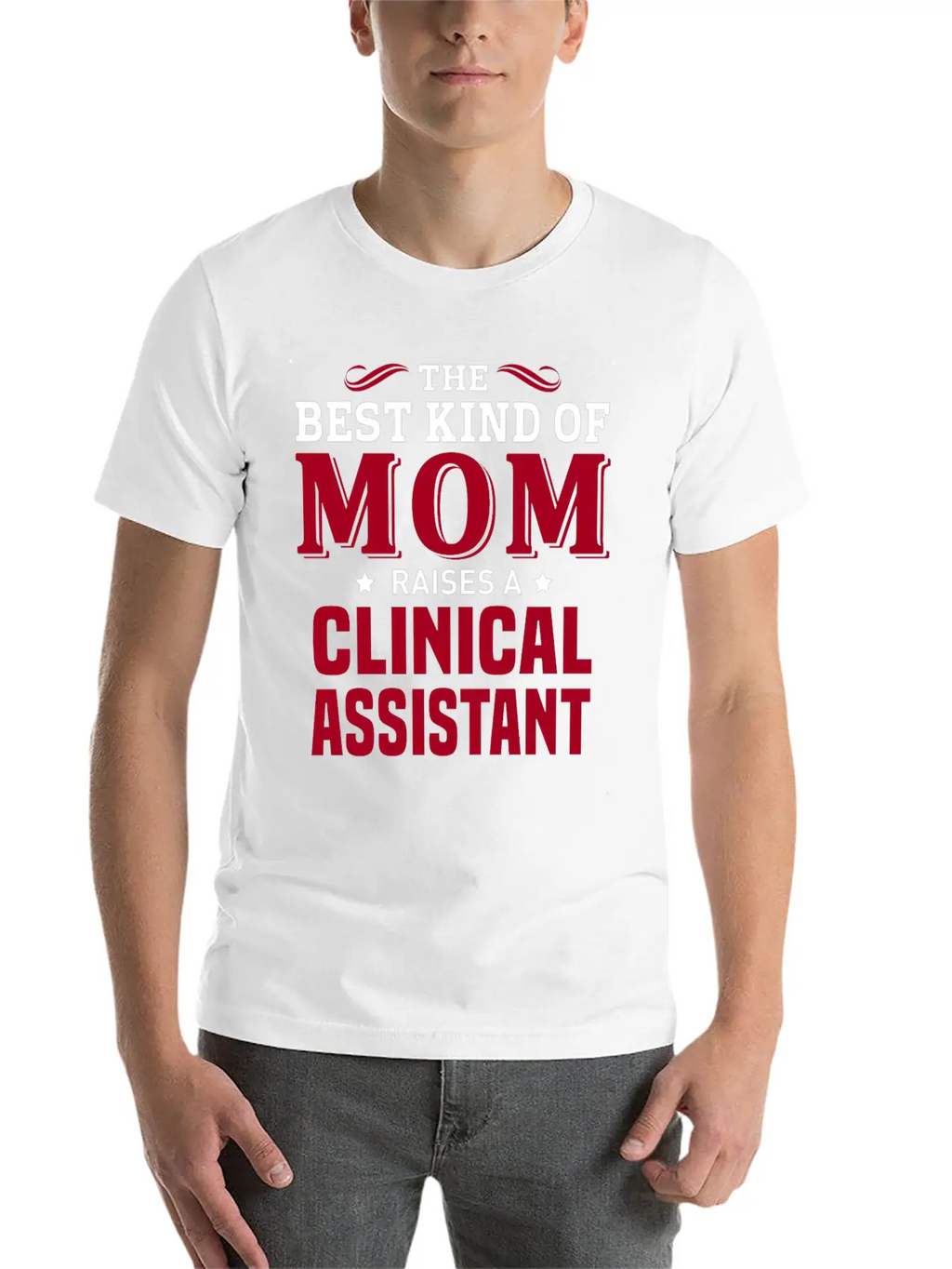 Clinical Assistant Breathable Soft Cotton T-Shirt – Timeless Casual Look