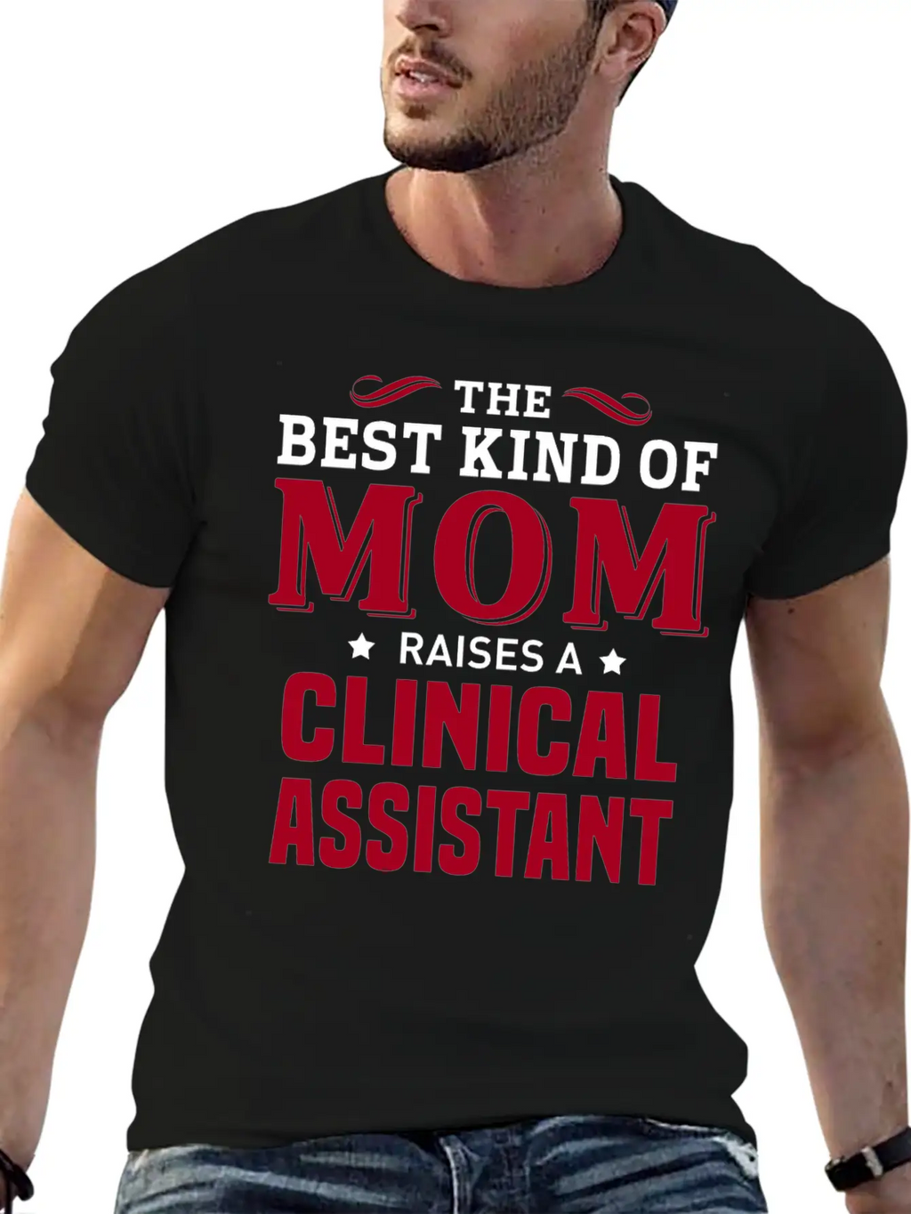 Clinical Assistant Breathable Soft Cotton T-Shirt – Timeless Casual Look