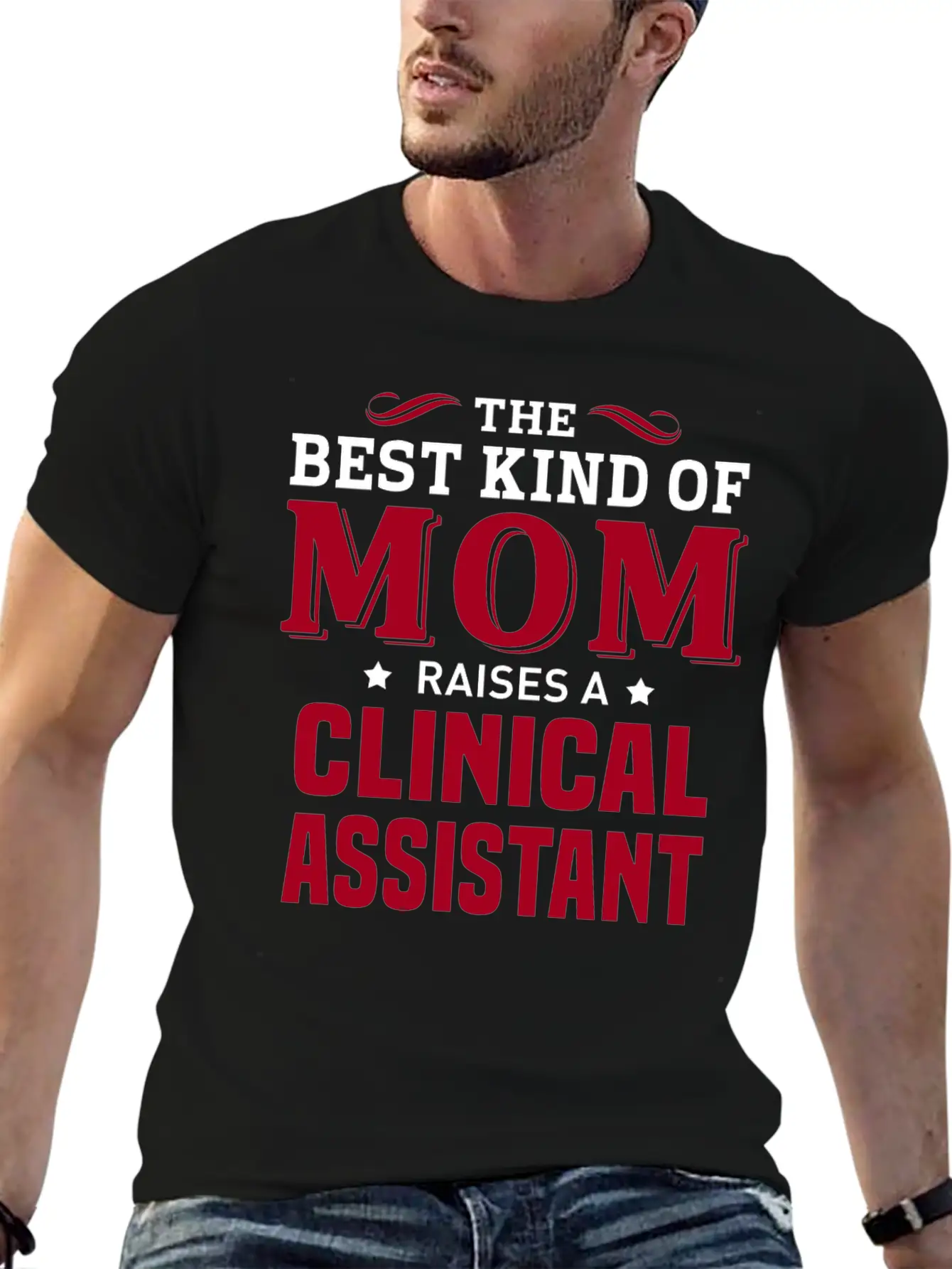 Clinical Assistant Breathable Soft Cotton T-Shirt – Timeless Casual Look