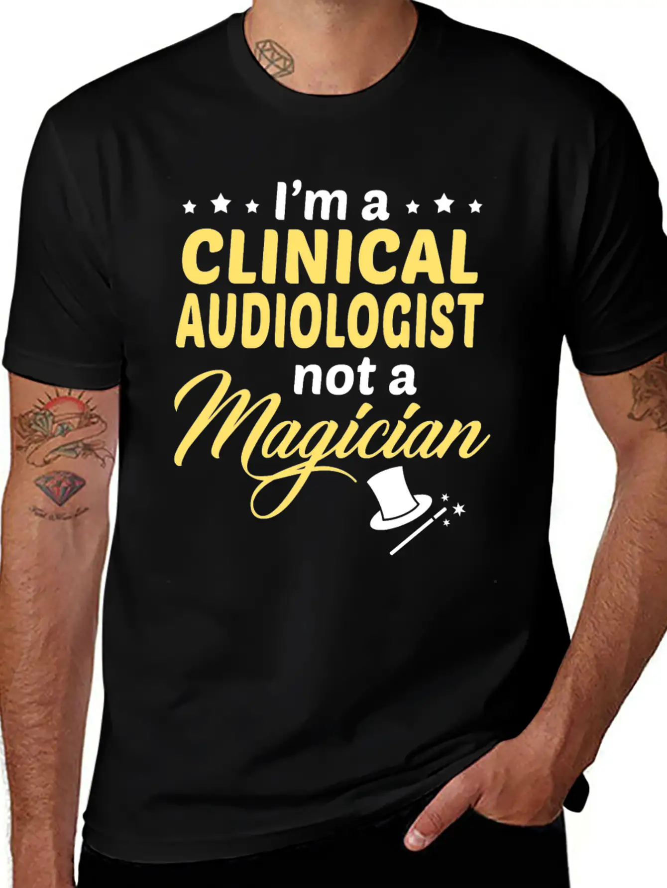 Clinical Audiologist Basic Graphic T-Shirt – Daily Comfort In Soft Cotton