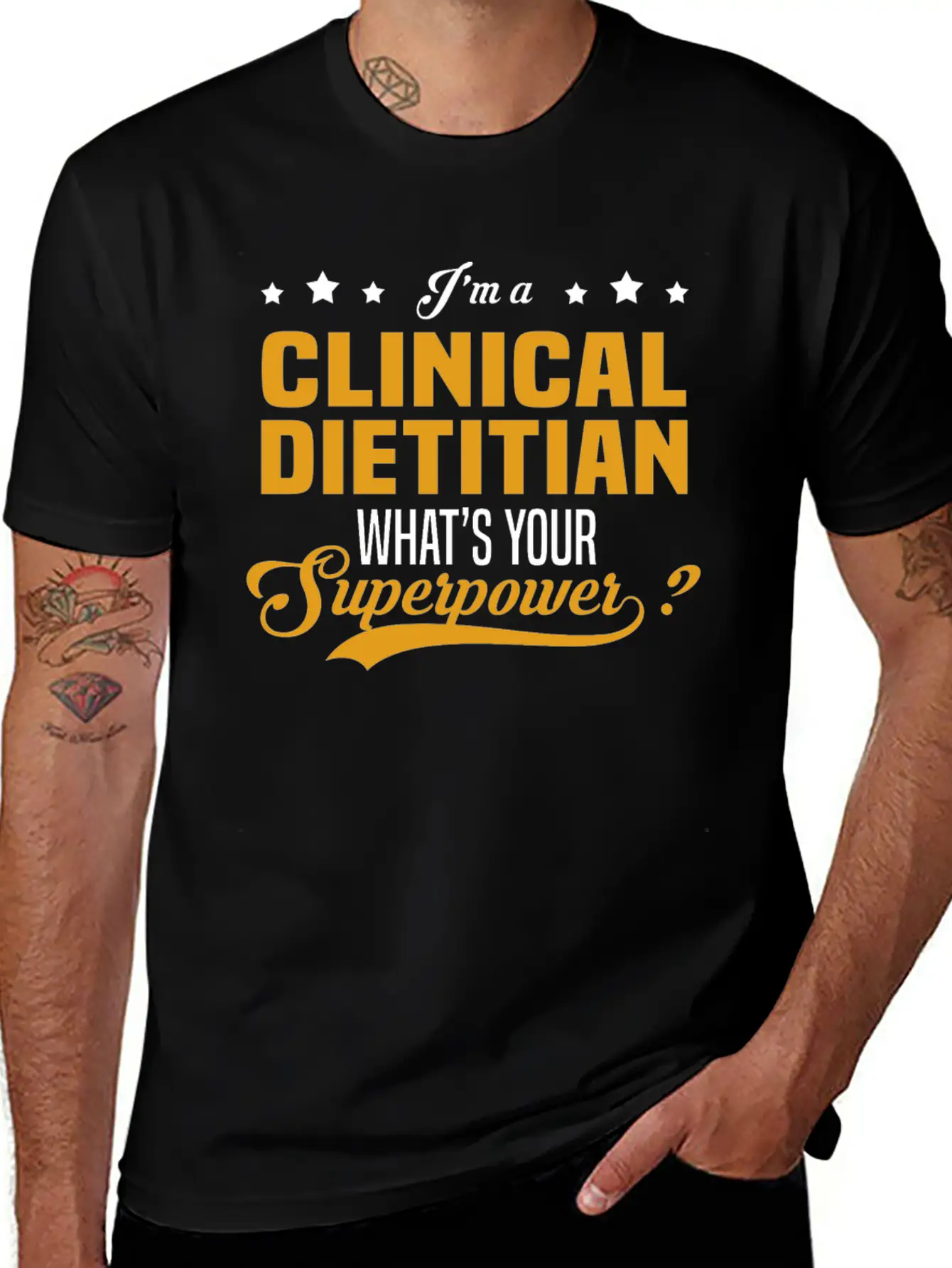 Clinical Dietitian Stylish Everyday T-Shirt – Unisex Basic Cotton Tee