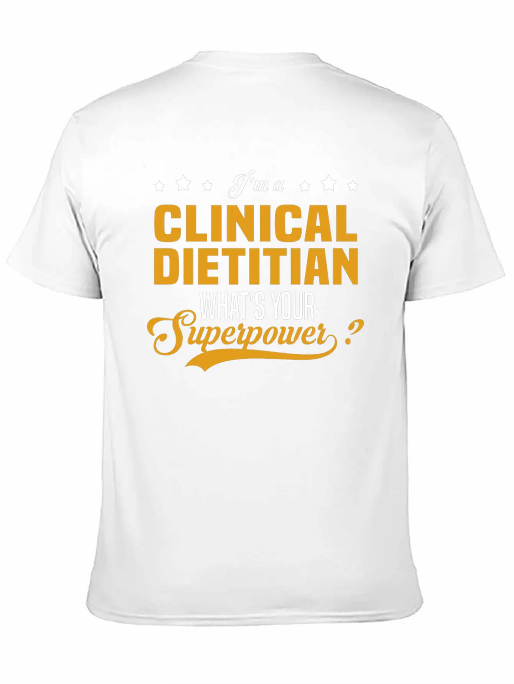 Clinical Dietitian Stylish Everyday T-Shirt – Unisex Basic Cotton Tee