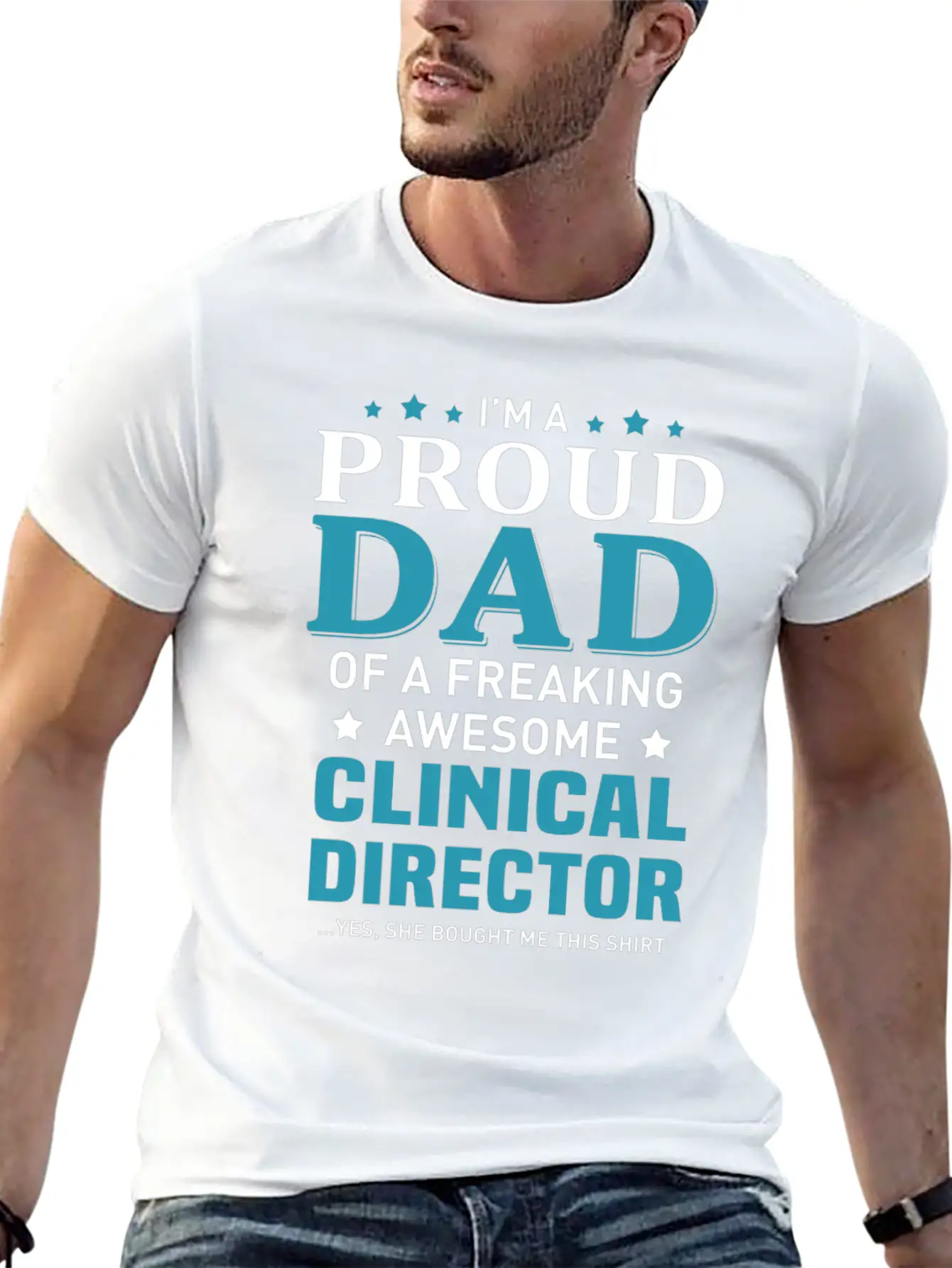 Clinical Director Basic Graphic T-Shirt – Daily Comfort In Soft Cotton