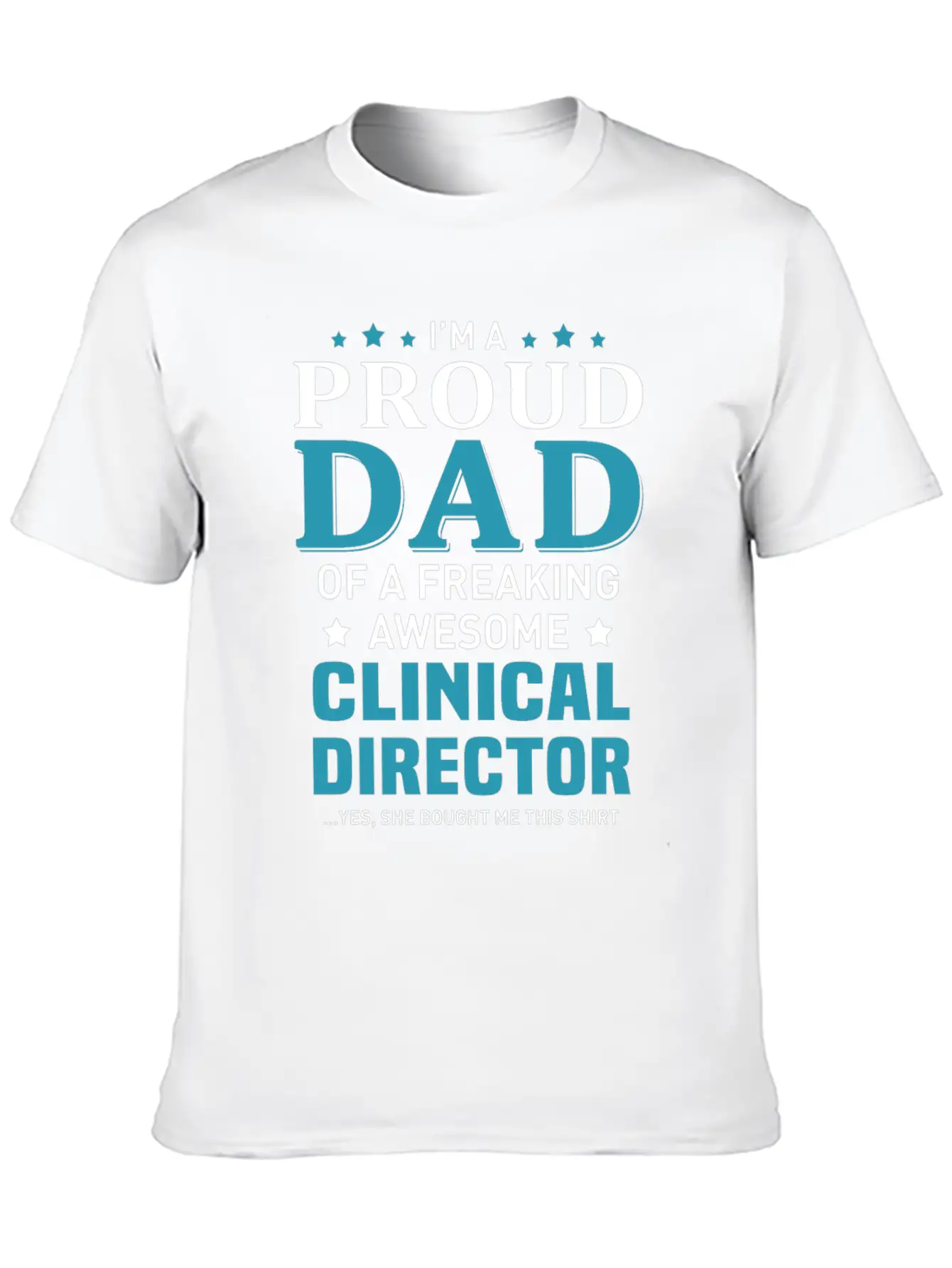 Clinical Director Basic Graphic T-Shirt – Daily Comfort In Soft Cotton