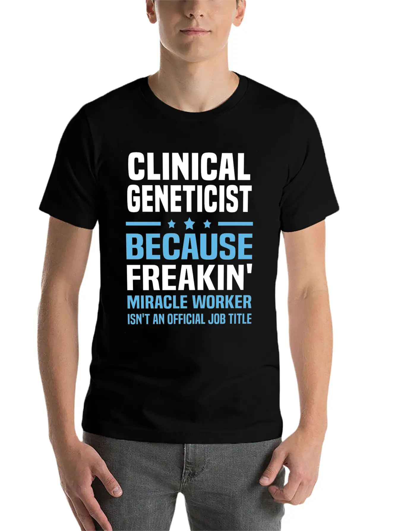 Clinical Geneticist Essential Unisex Summer Tee – Soft Cotton Casual Fit