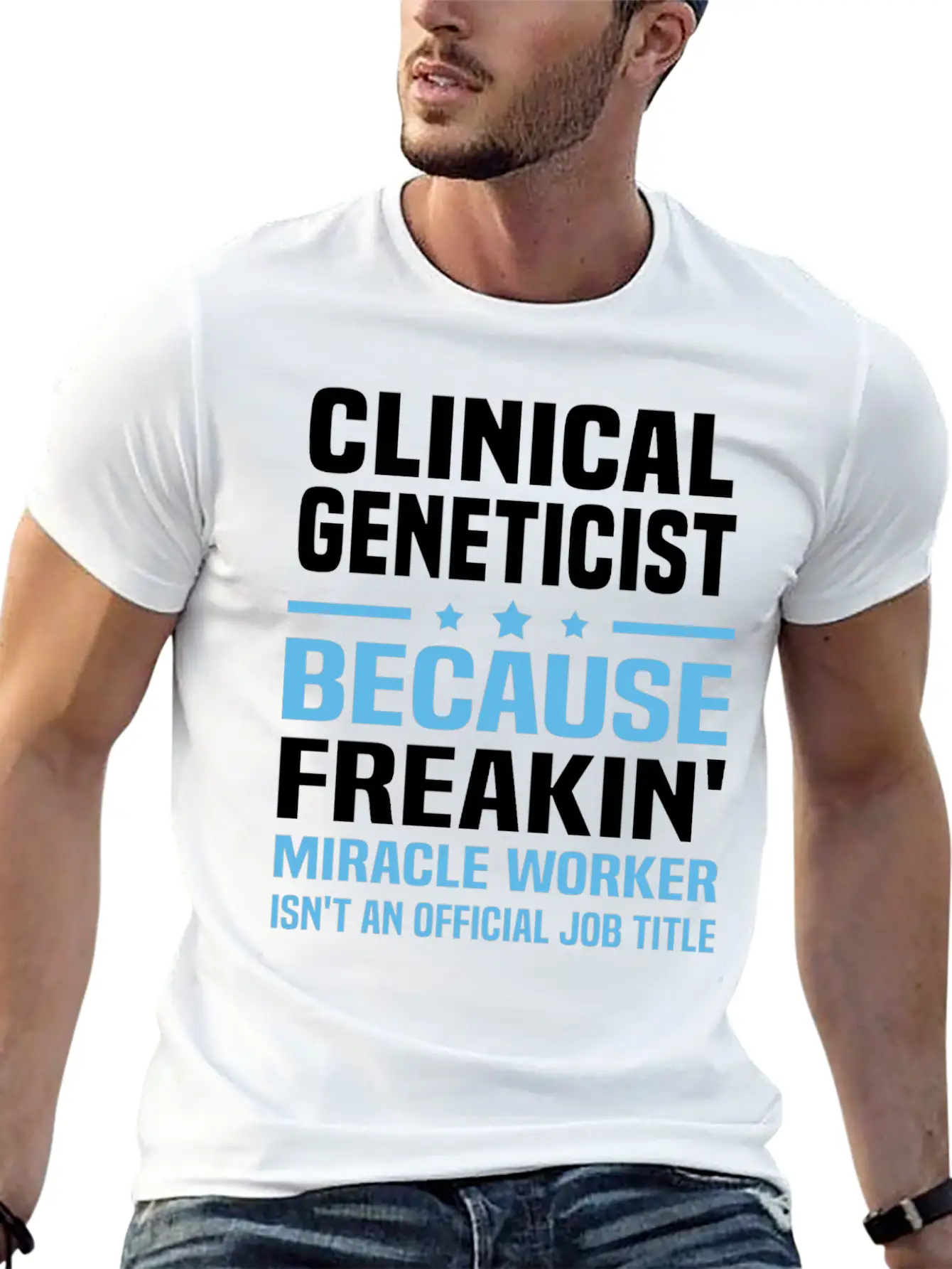 Clinical Geneticist Essential Unisex Summer Tee – Soft Cotton Casual Fit