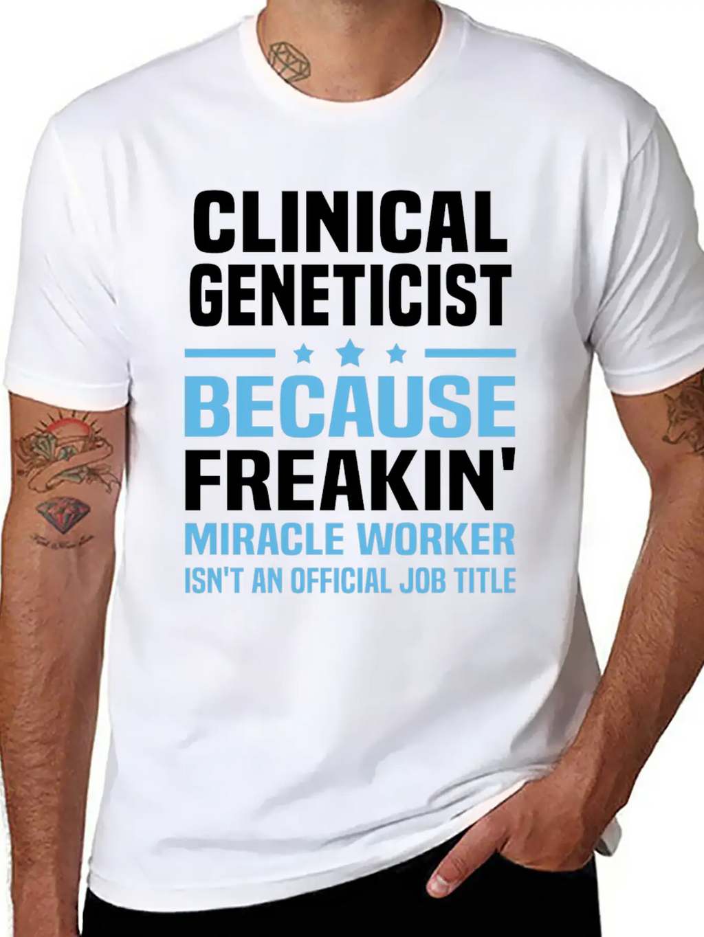 Clinical Geneticist Essential Unisex Summer Tee – Soft Cotton Casual Fit