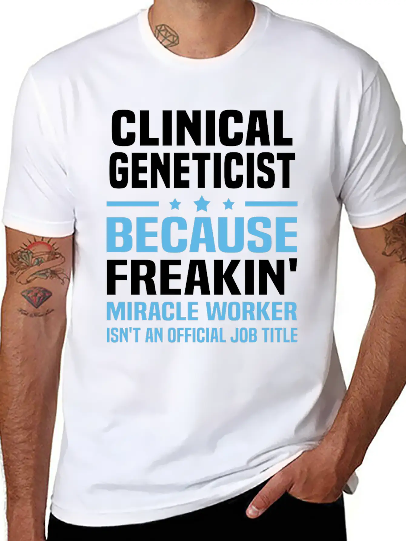 Clinical Geneticist Essential Unisex Summer Tee – Soft Cotton Casual Fit