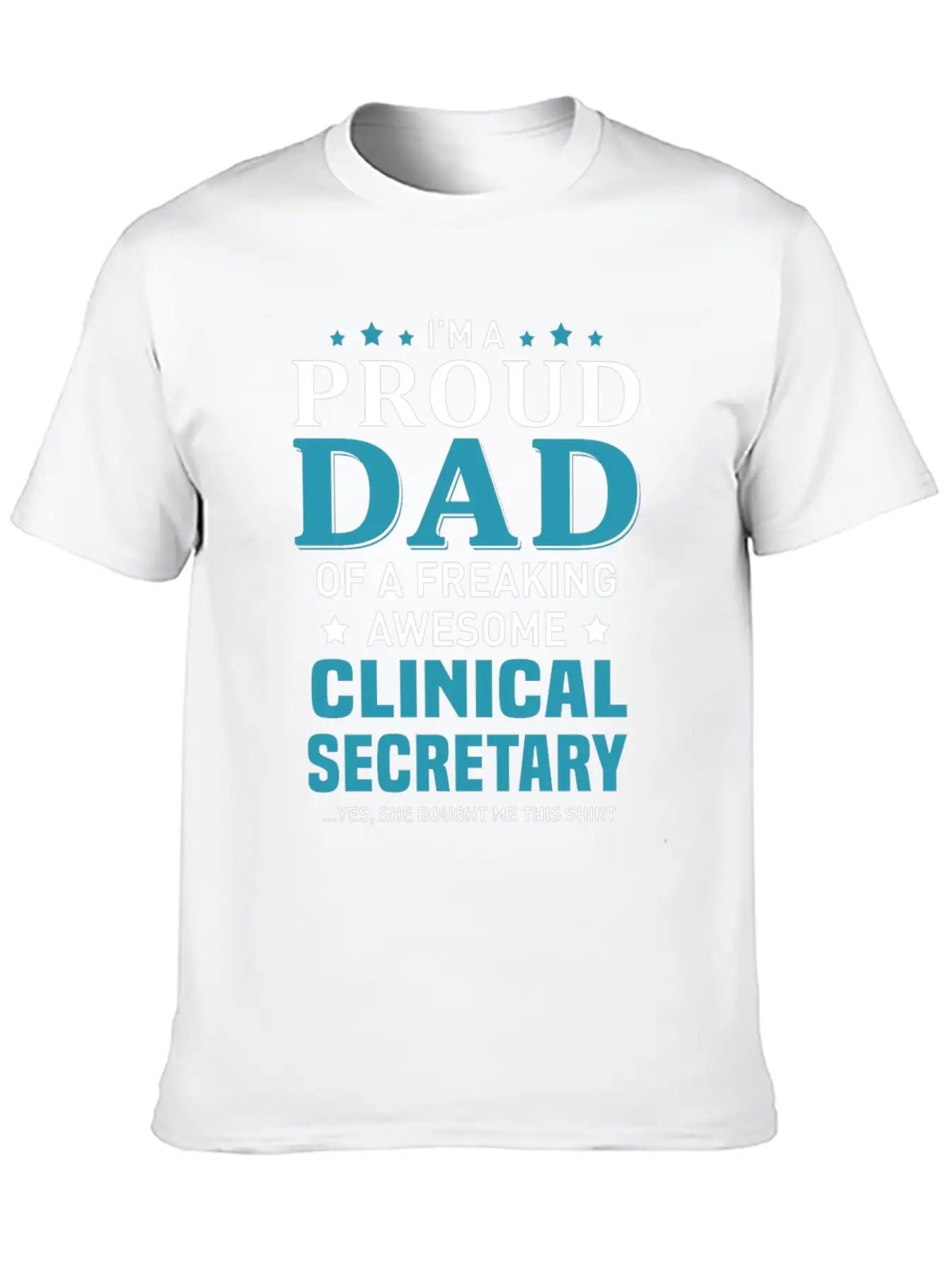 Clinical Secretary Essential Cotton Tee For Daily Outfits – Unisex Style