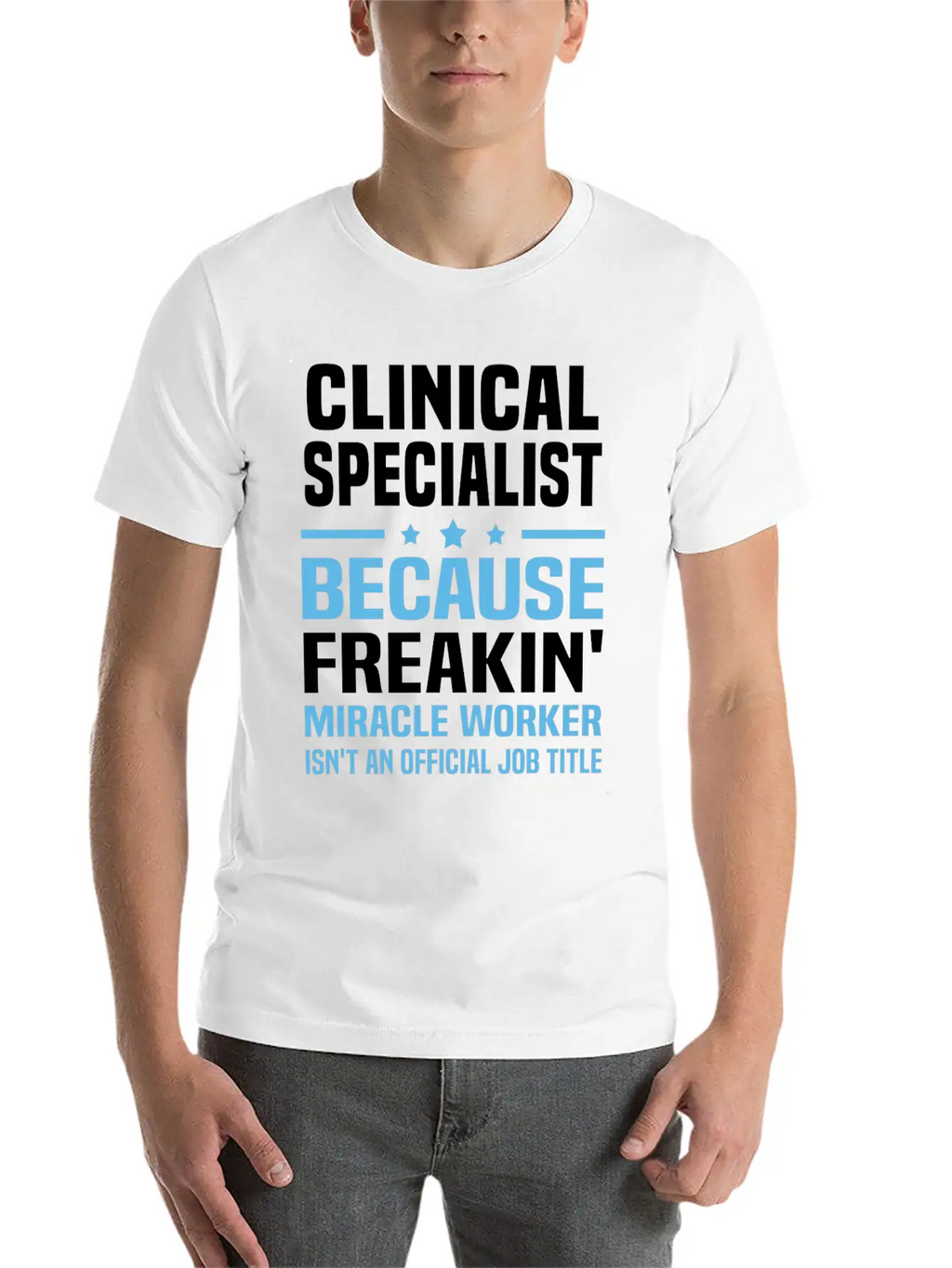 Clinical Specialist Classic Cotton Tee – Unisex Comfort For Any Season