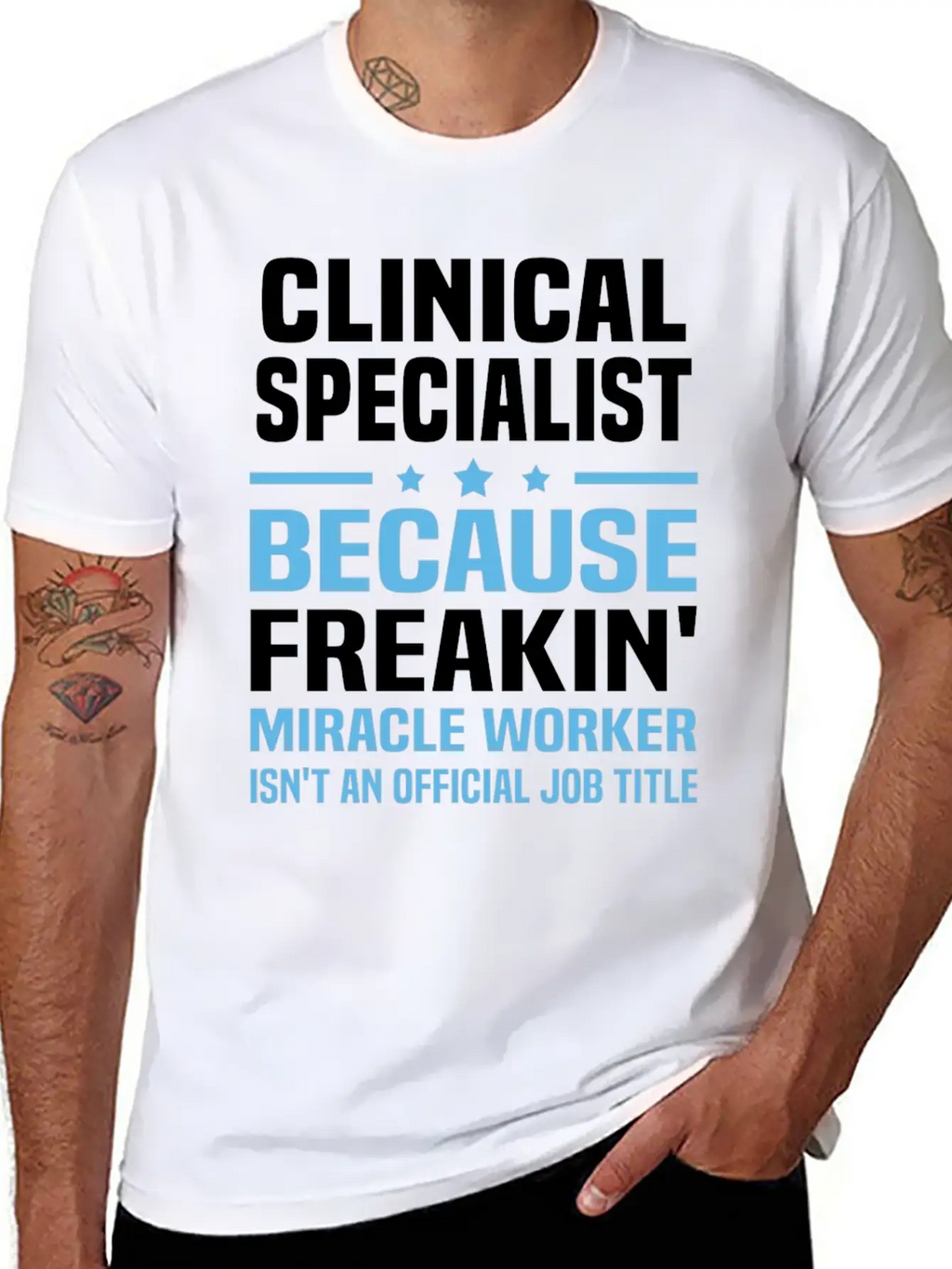 Clinical Specialist Classic Cotton Tee – Unisex Comfort For Any Season