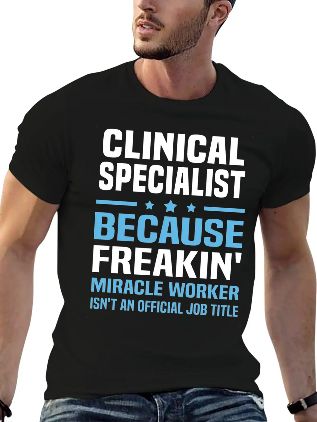 Clinical Specialist Classic Cotton Tee – Unisex Comfort For Any Season