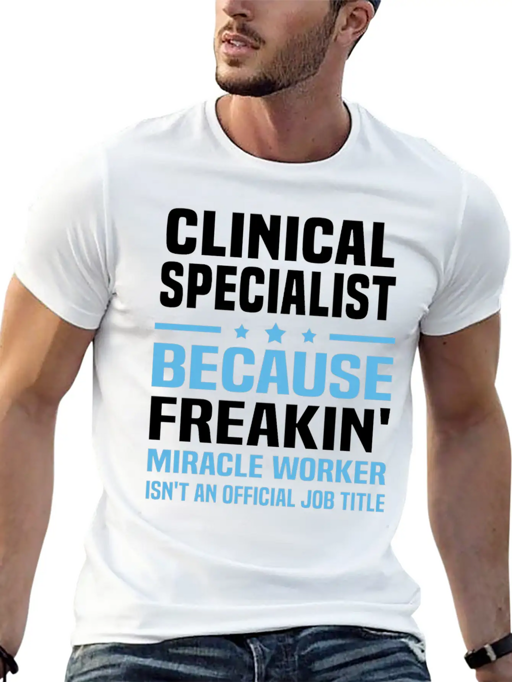Clinical Specialist Classic Cotton Tee – Unisex Comfort For Any Season