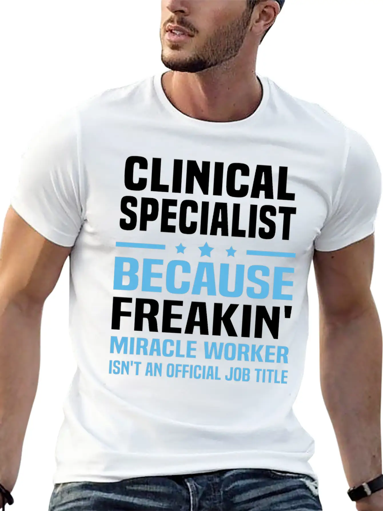 Clinical Specialist Classic Cotton Tee – Unisex Comfort For Any Season