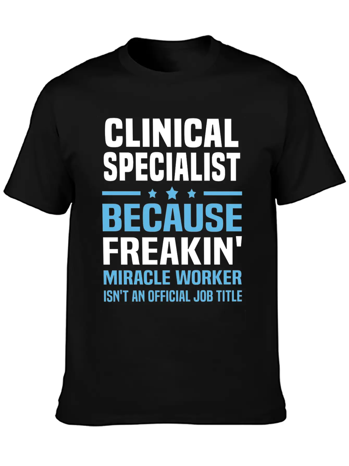 Clinical Specialist Classic Cotton Tee – Unisex Comfort For Any Season