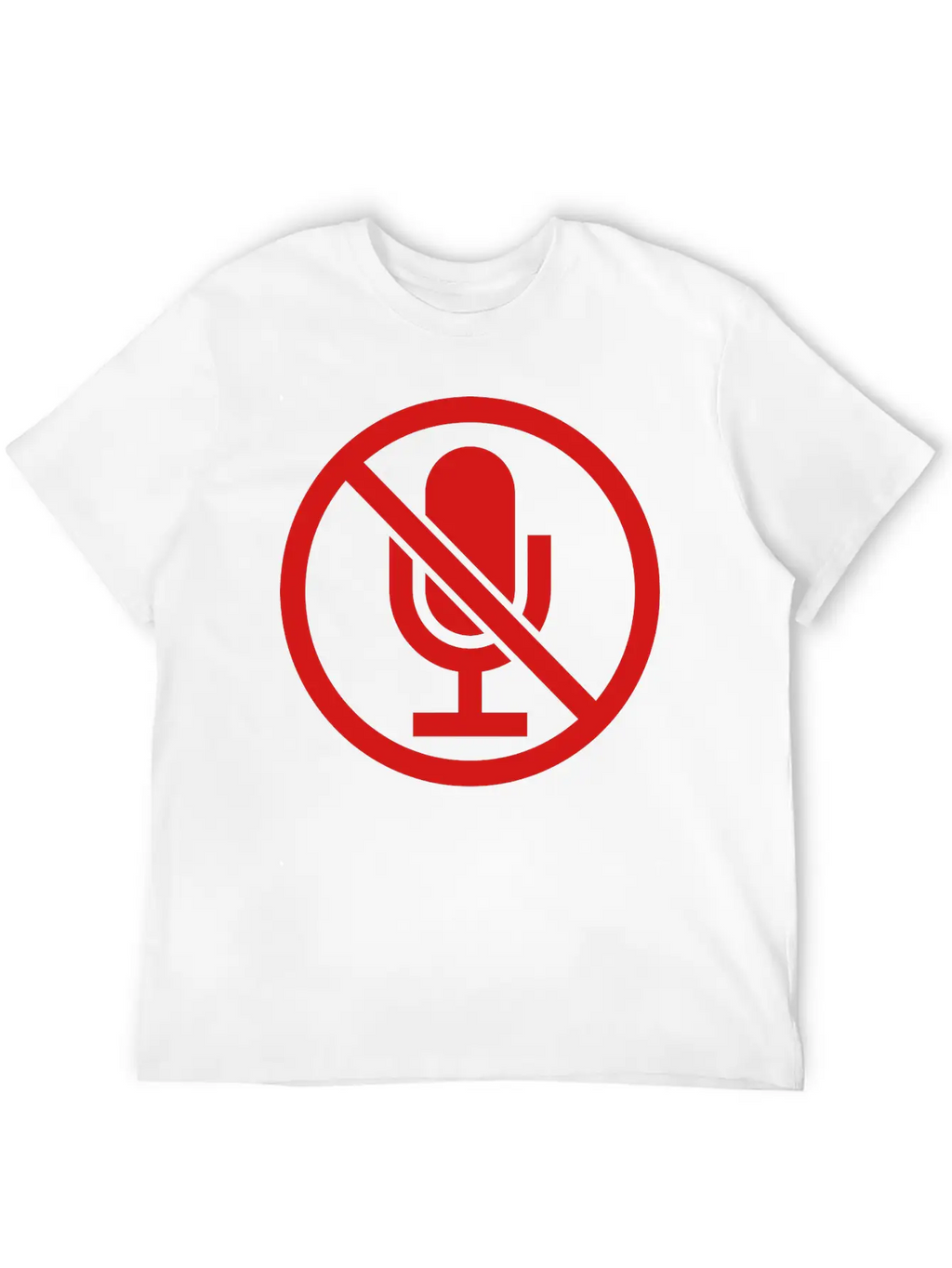 Clipart Sign Mute Timeless Short Sleeve Tee – Comfy And Minimalist Design