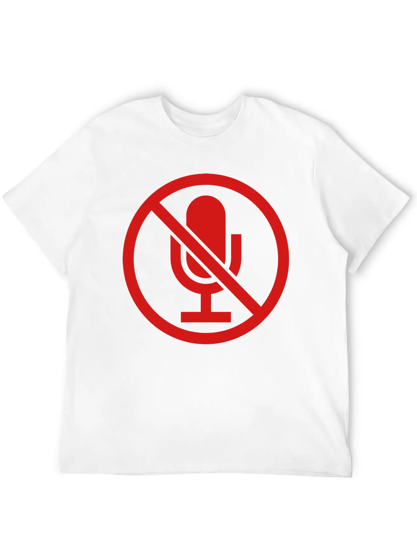 Clipart Sign Mute Timeless Short Sleeve Tee – Comfy And Minimalist Design